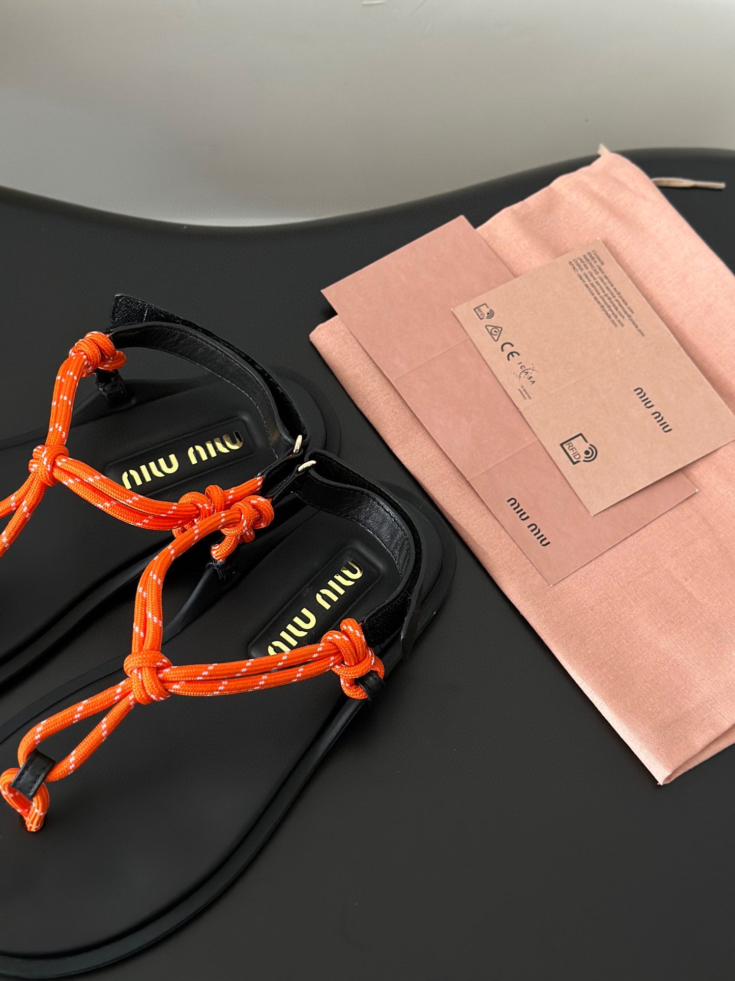 MIU M SANDALS