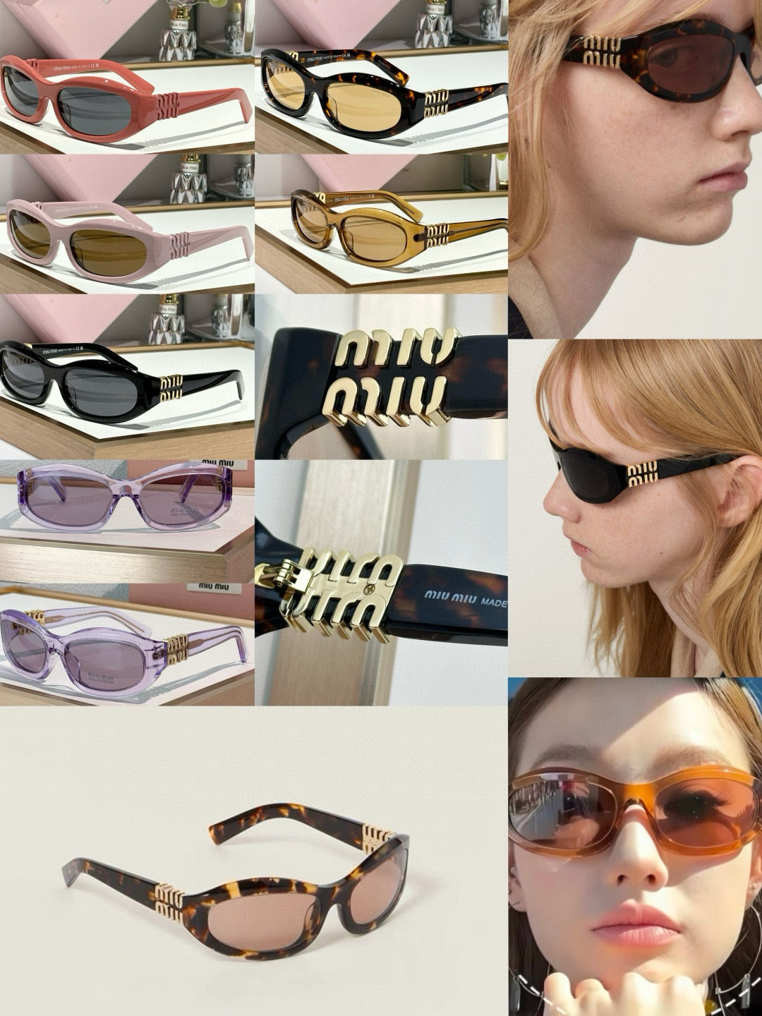 MIU M SUNGLASSES