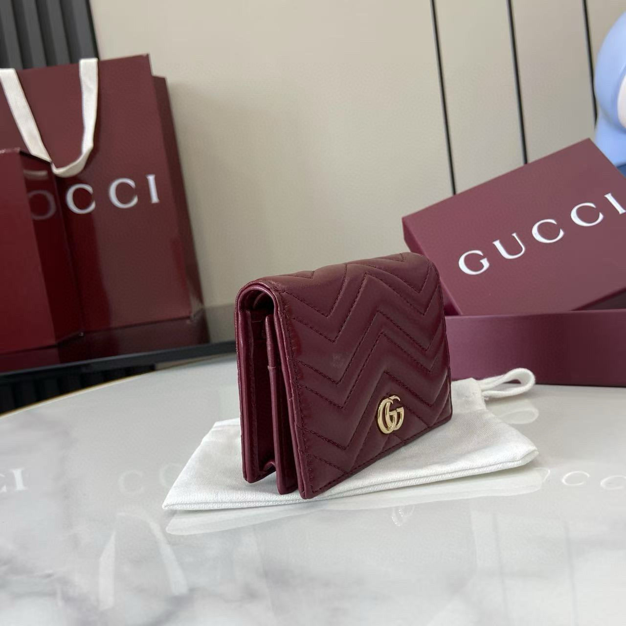 GG MARMONT SMALL WALLET