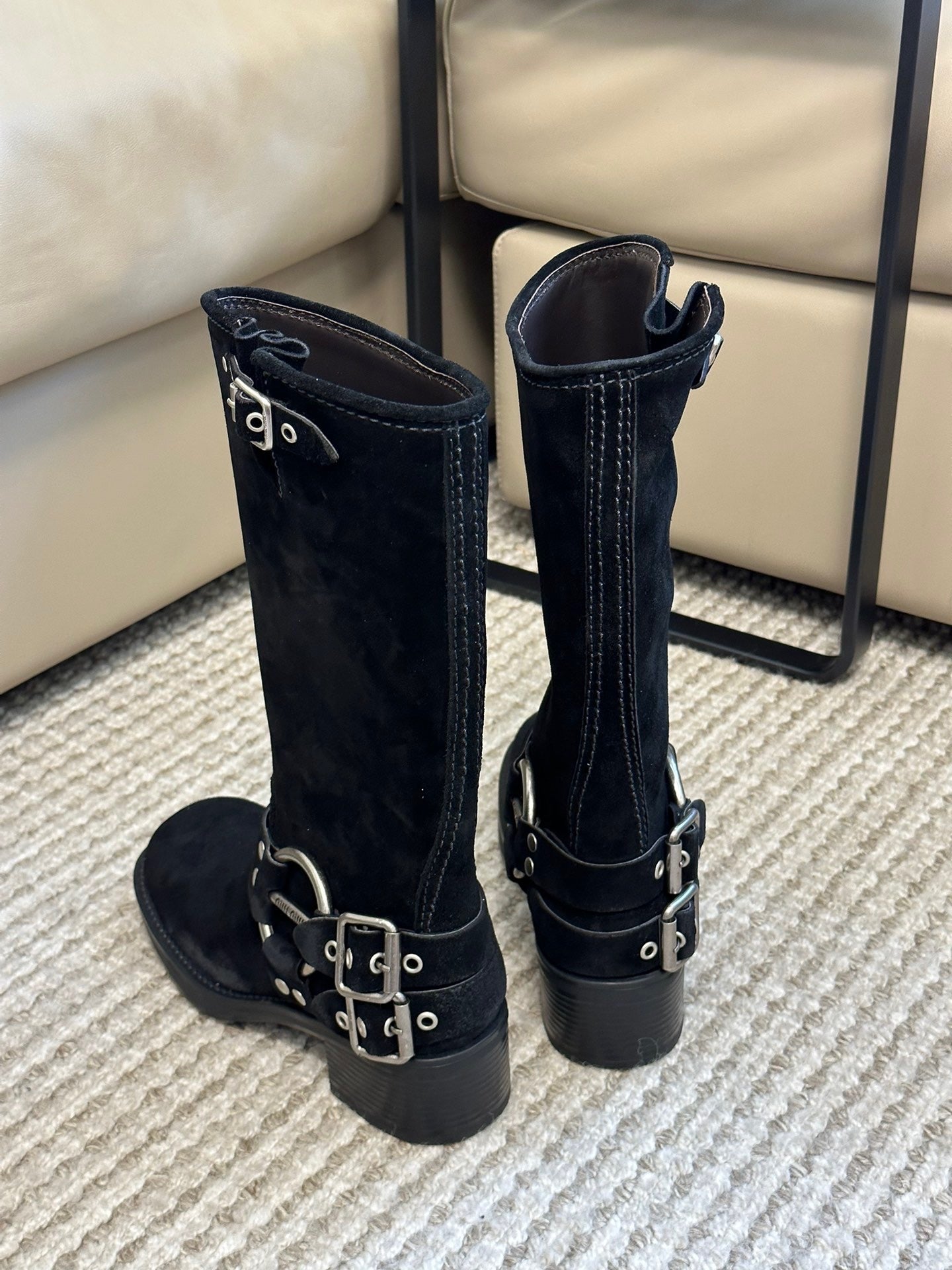 MIU M BOOTS