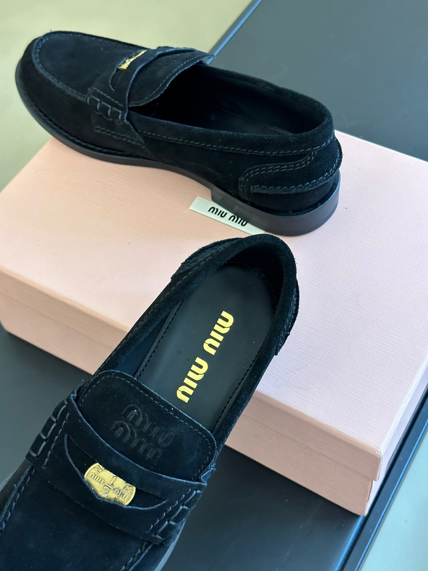 MIU M LOAFERS