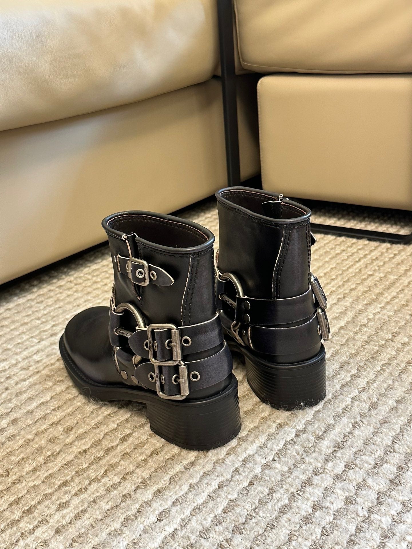 MIU M BOOTS