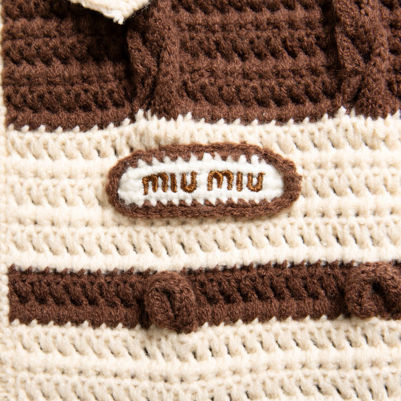 MIU M ZIP CARDIGAN