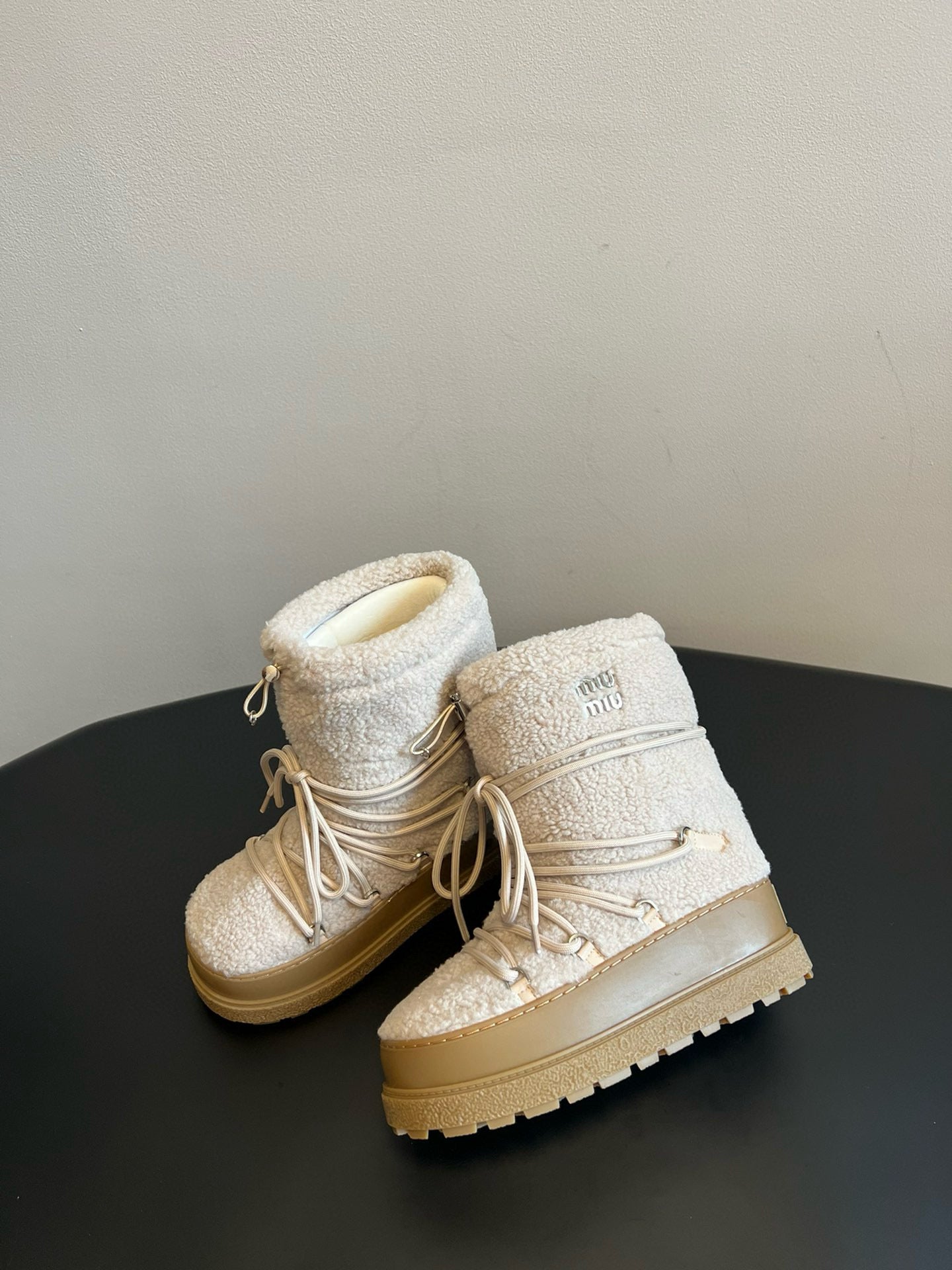 MIU M BOOTS