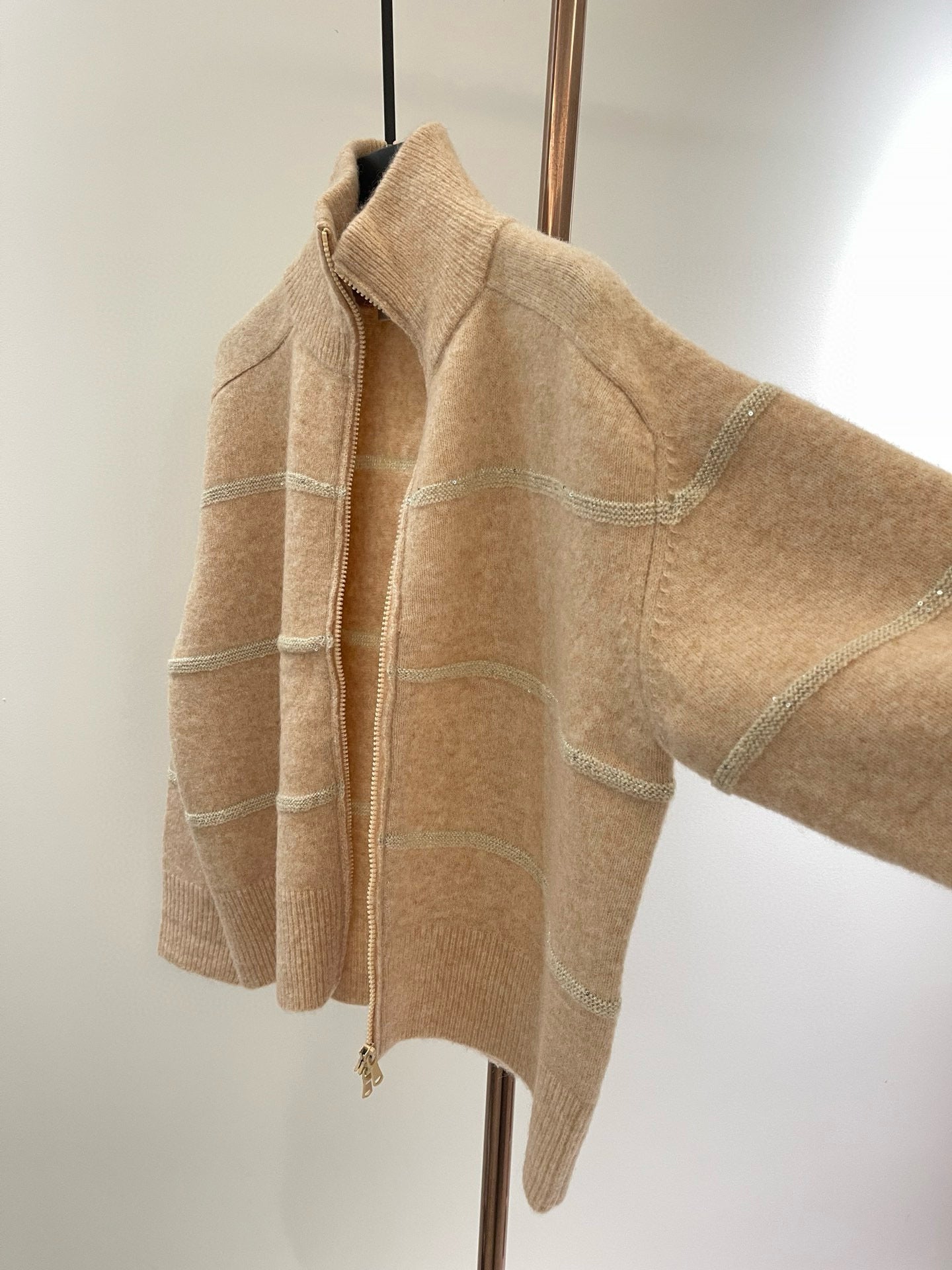 BRUNELLO C ZIP CARDIGAN
