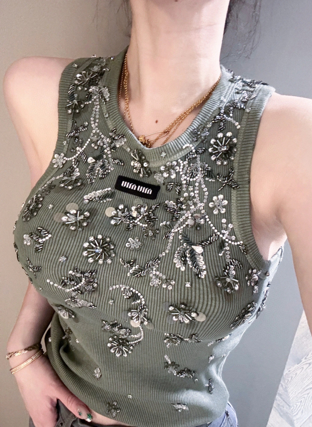 MIU M TANK TOP