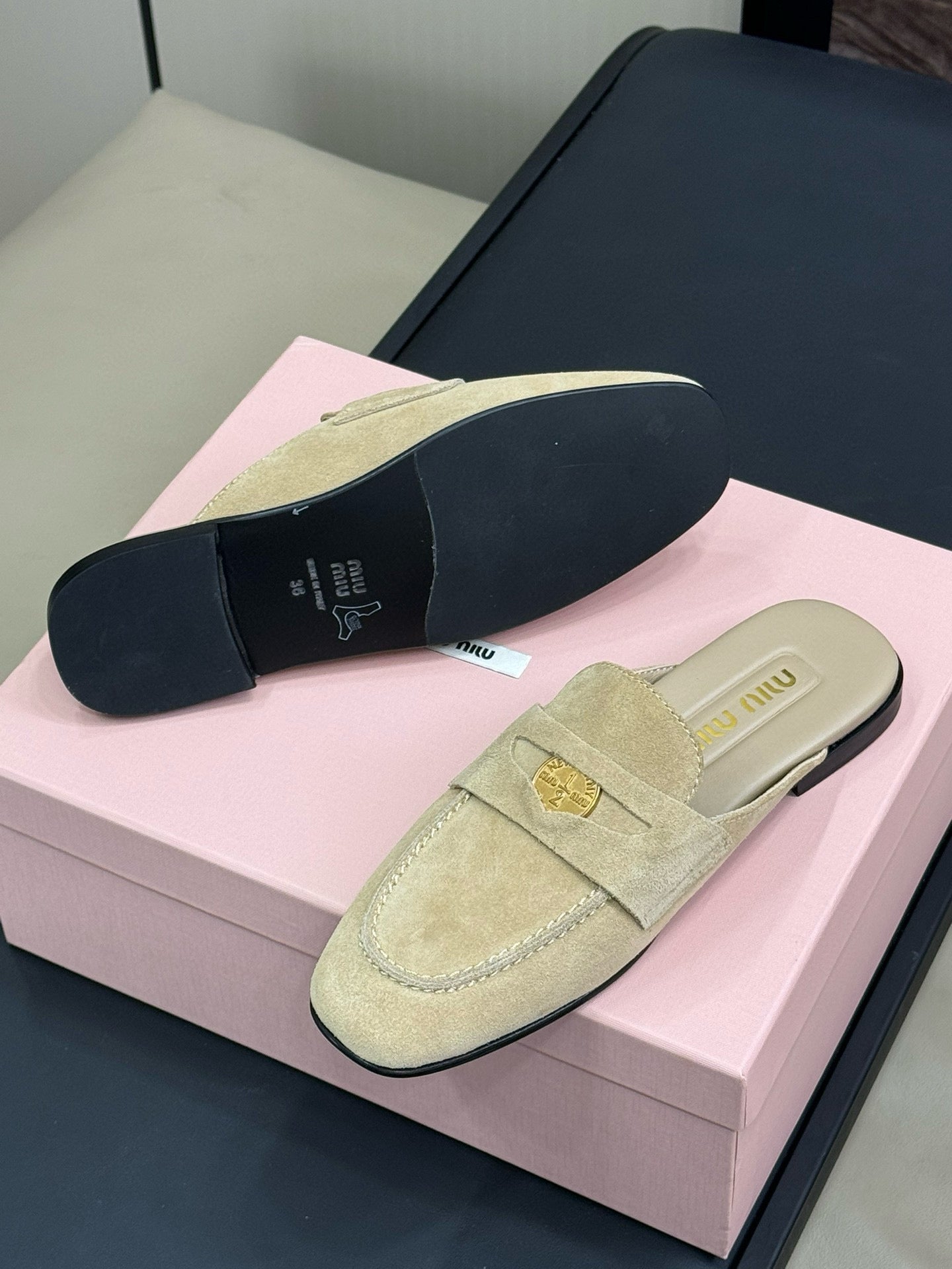 MIU M LOAFERS