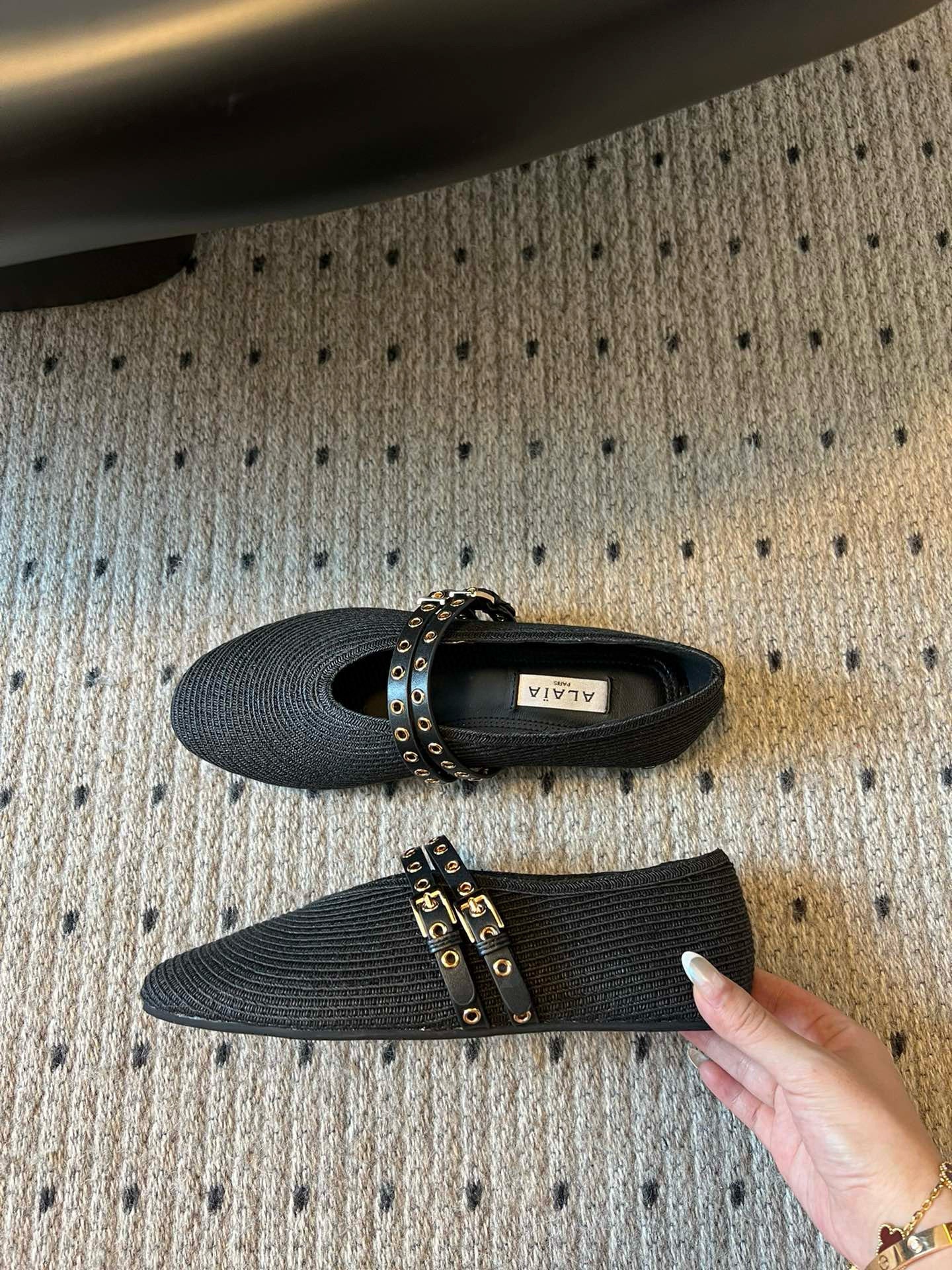 ALAIA BALLET FLATS