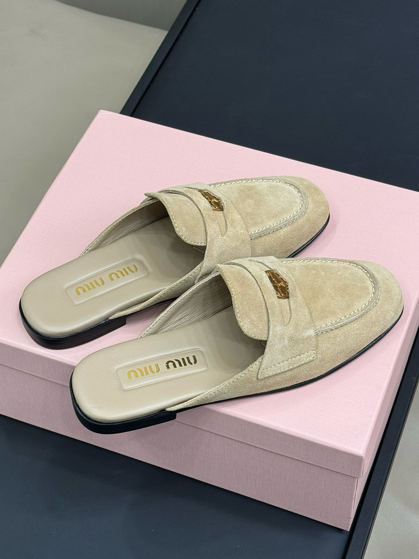 MIU M LOAFERS