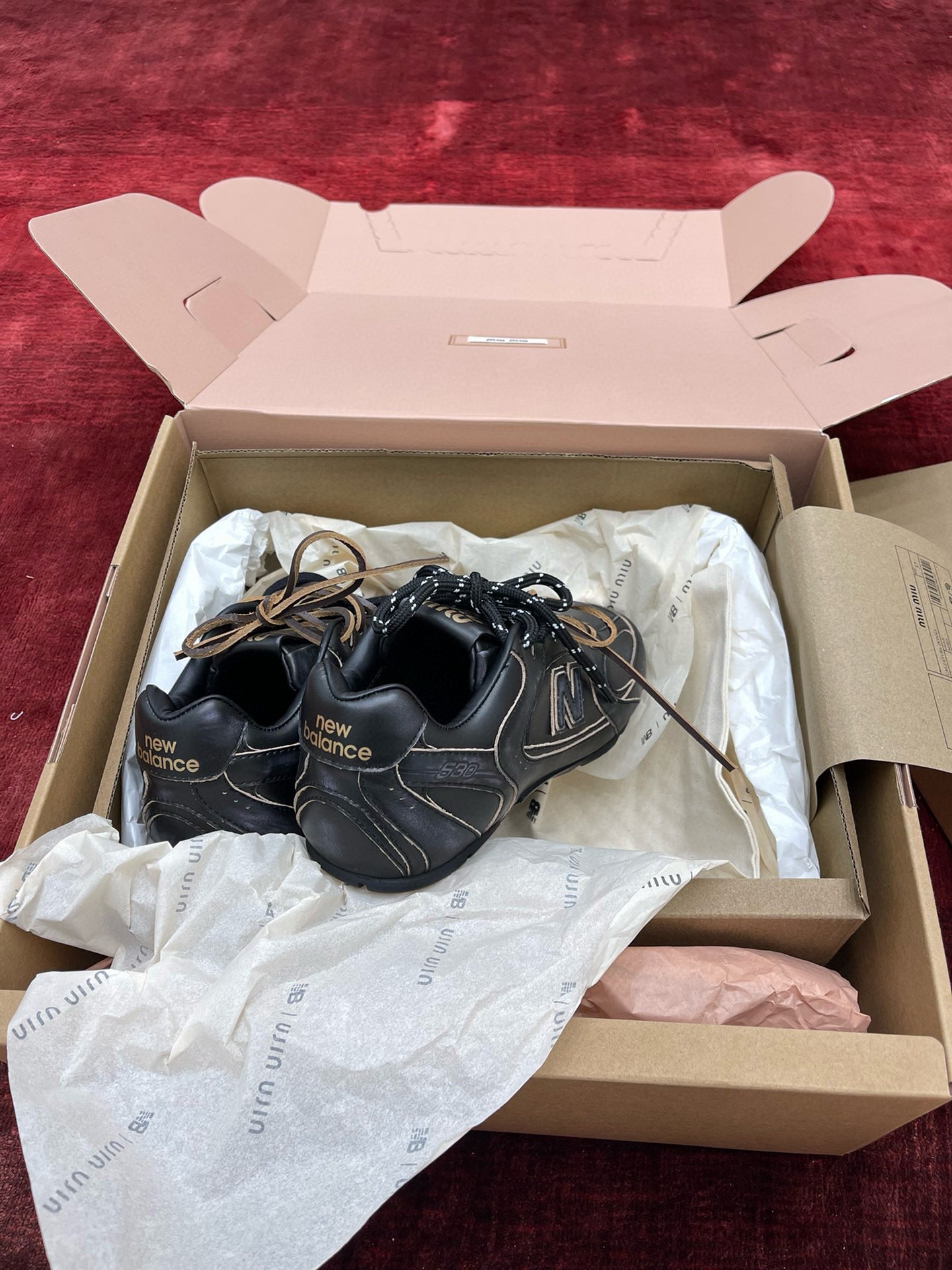 MIU M x NEW BALANCE TRAINERS