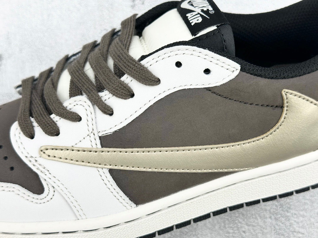 TRAVIS S x JORDAN 1 LOW REVERSE MOCHA