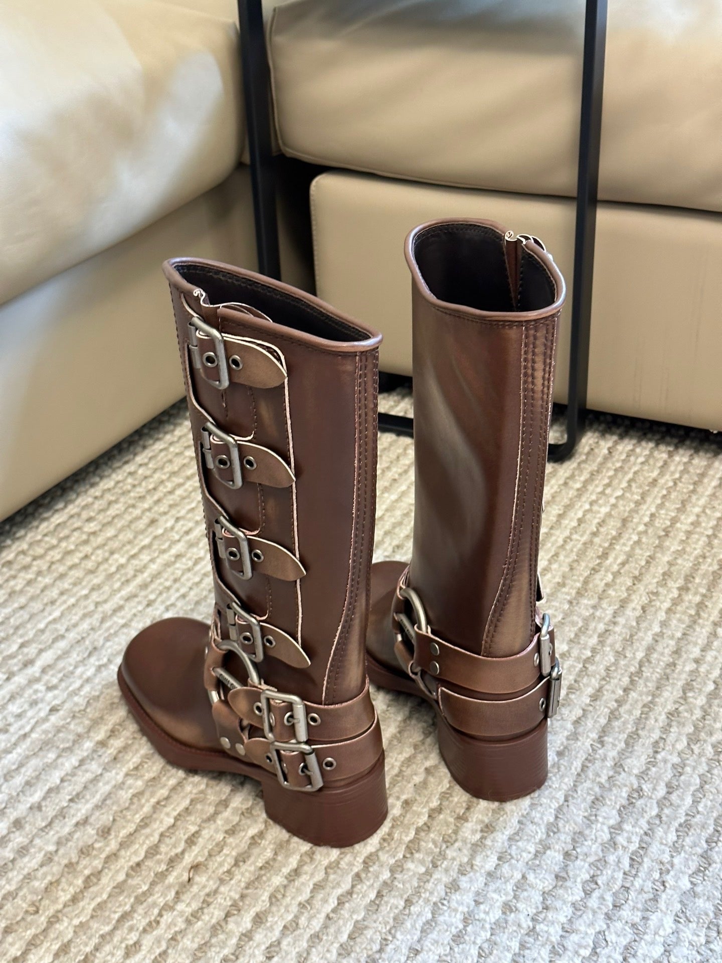 MIU M BOOTS