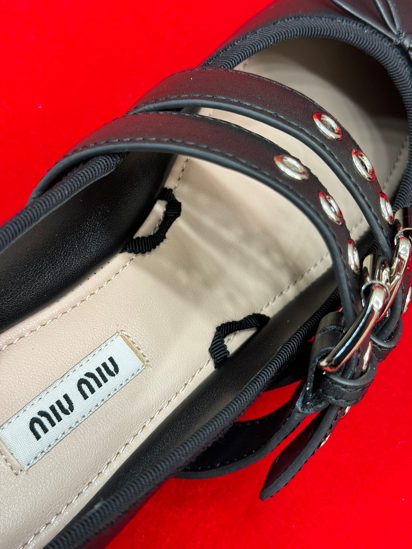 MIU M BALLERINA FLATS