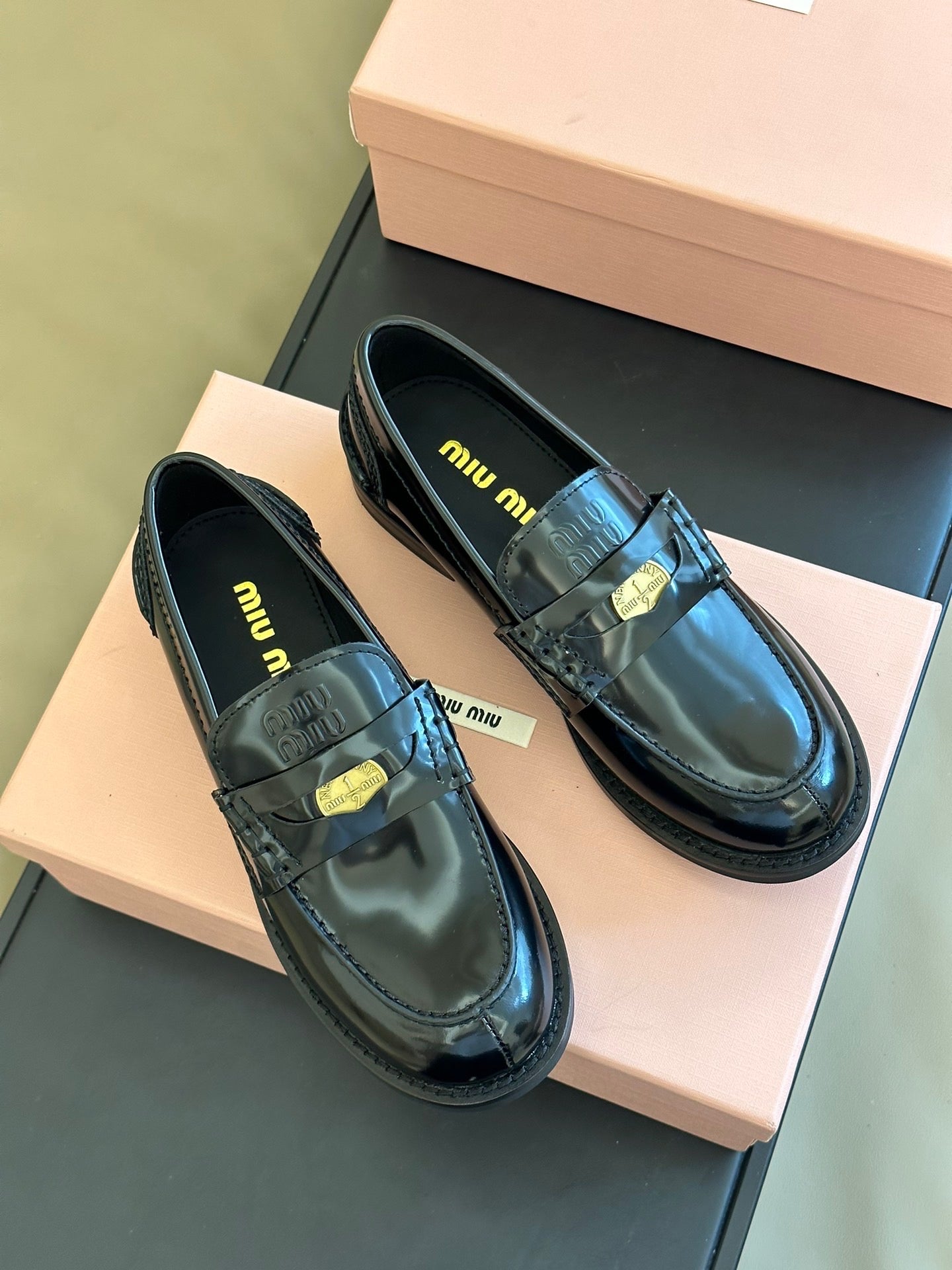 MIU M LOAFERS
