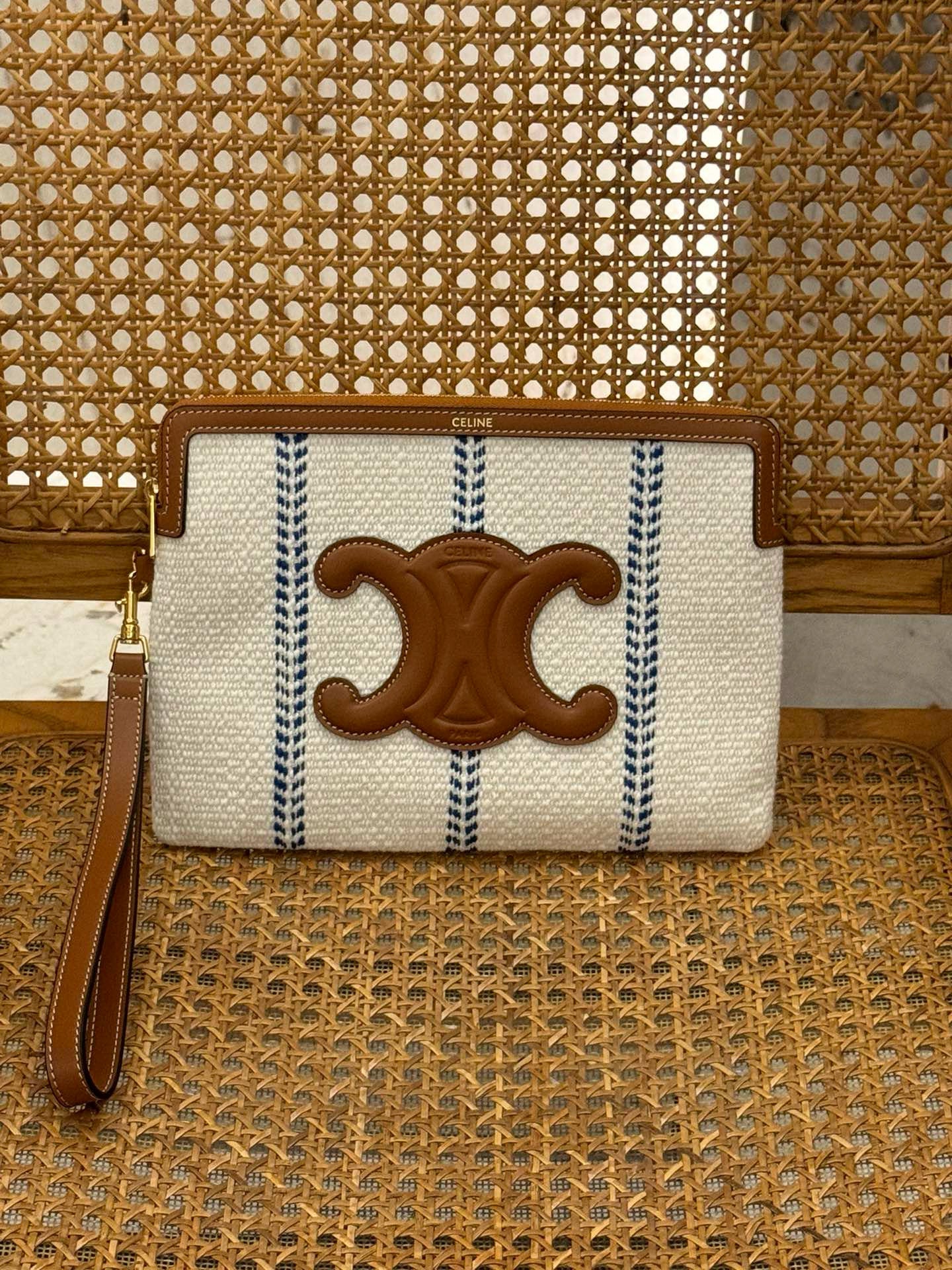 CEL SMALL POUCH WITH STRAP