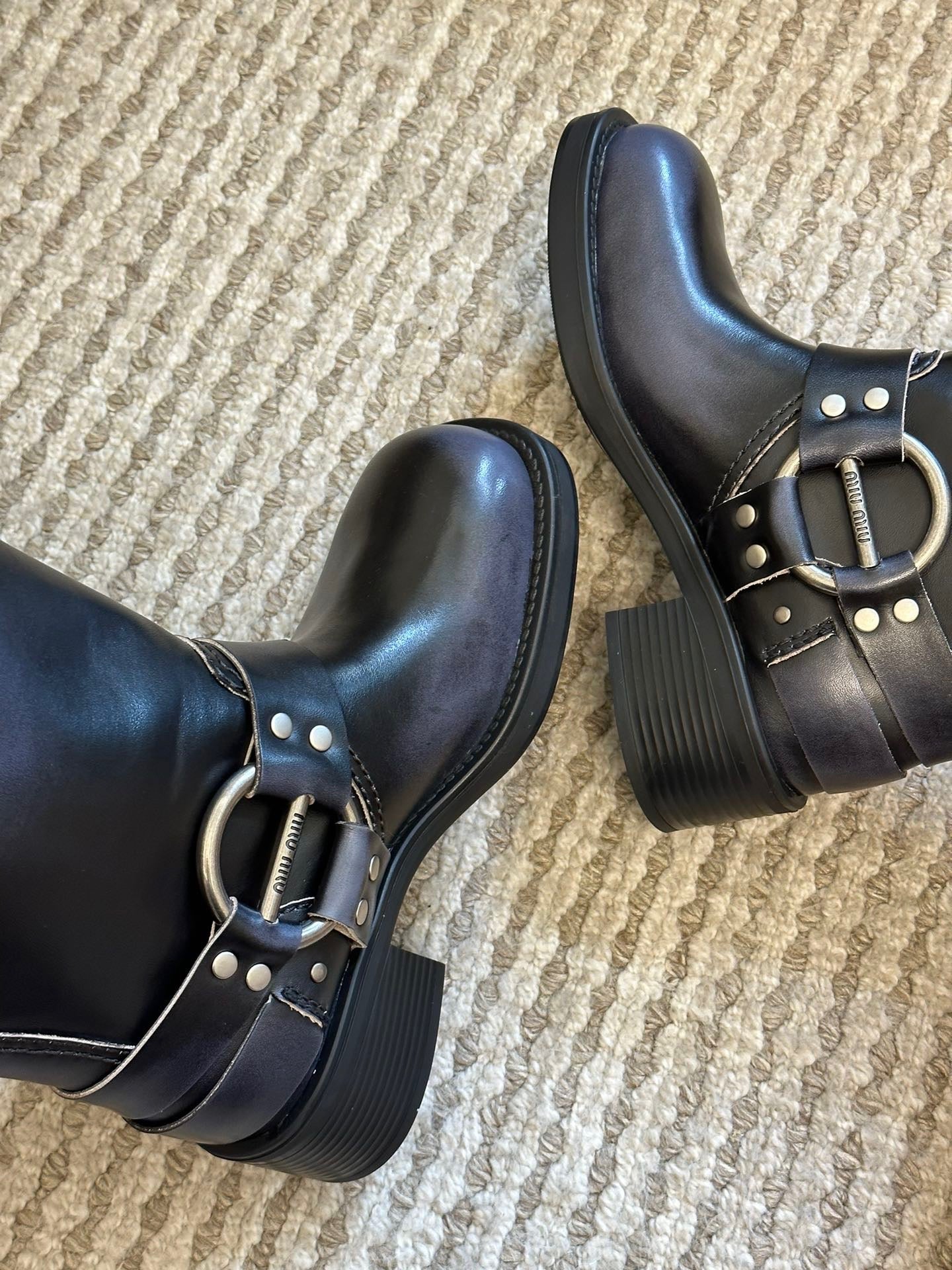 MIU M BOOTS