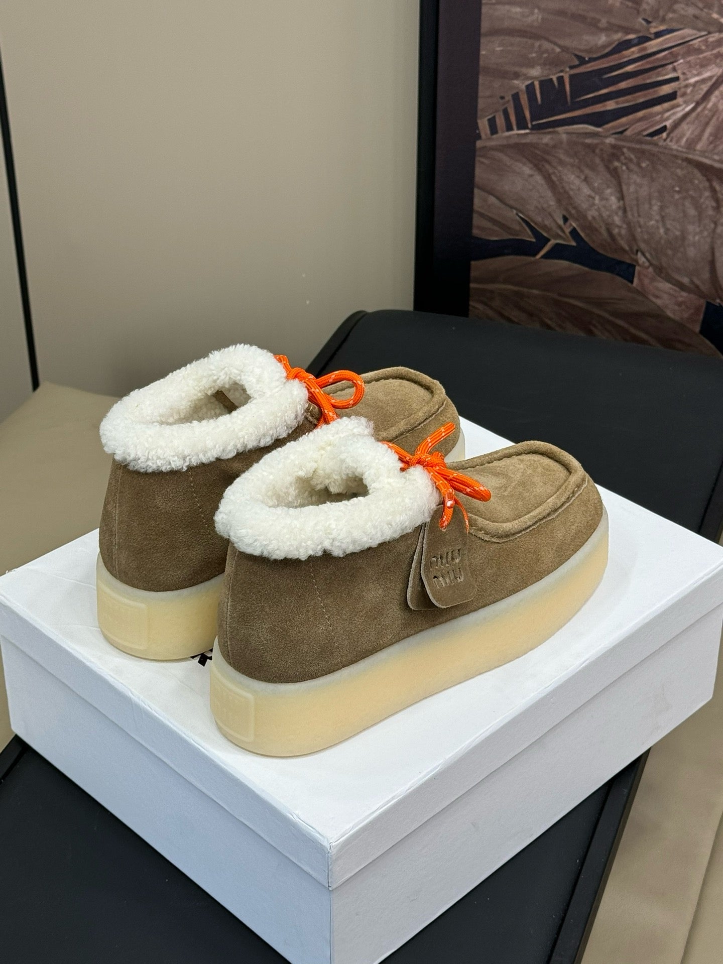 MIU M BOOTS