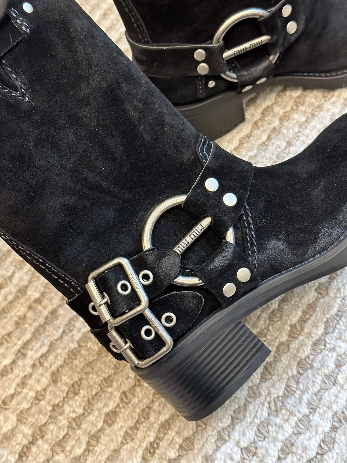 MIU M BOOTS