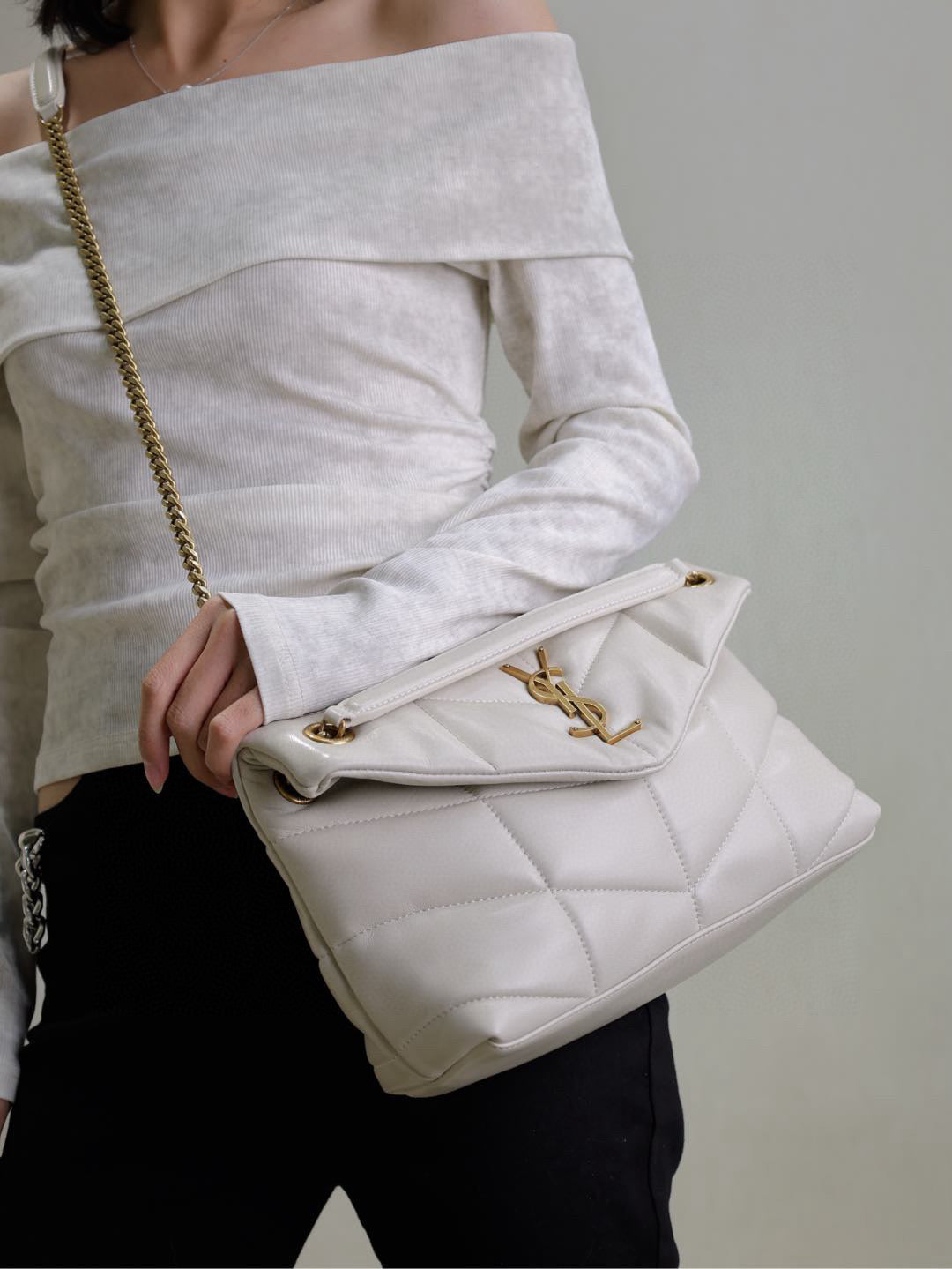 SL LOULOU PUFFER SMALL BAG