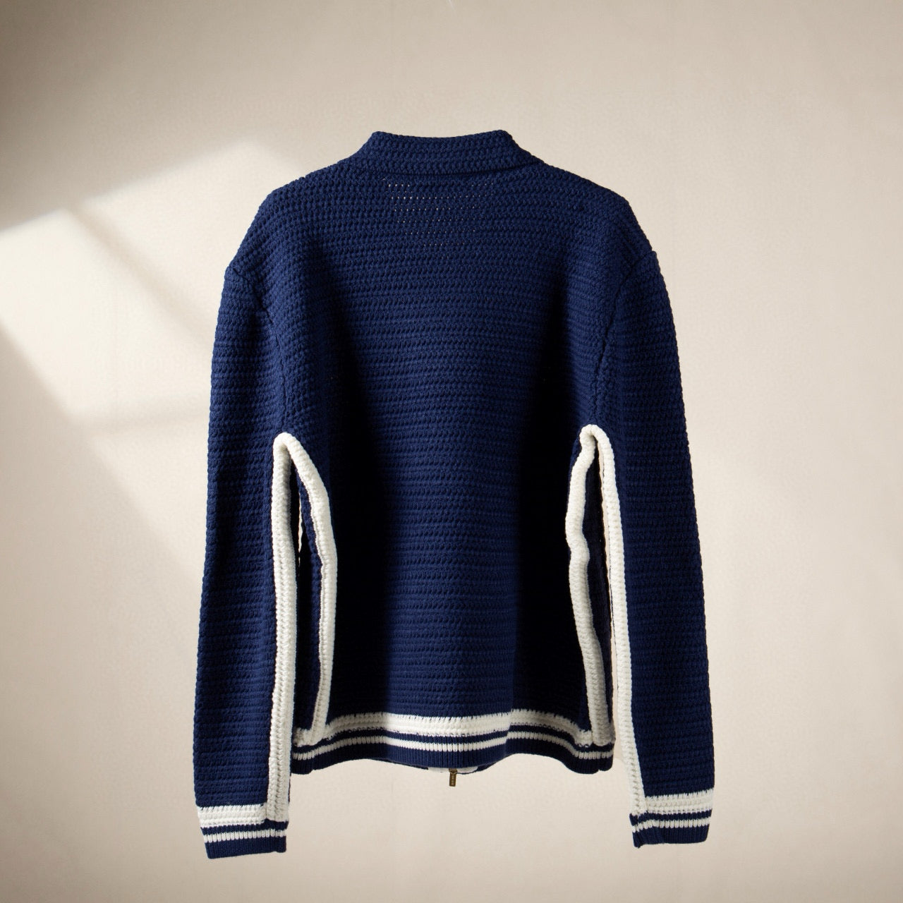 MIU M ZIP CARDIGAN