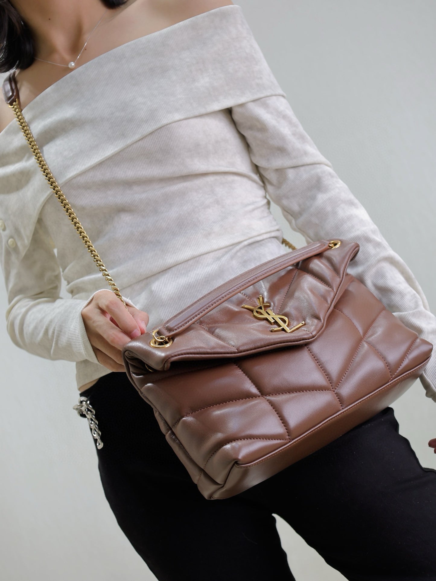 SL LOULOU PUFFER SMALL BAG