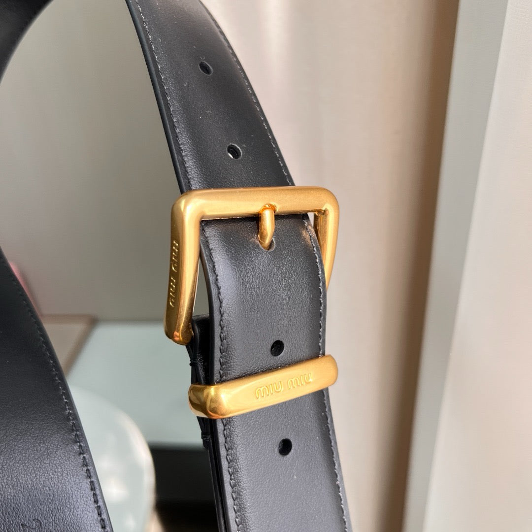 MIU M BELT 3.5 CM