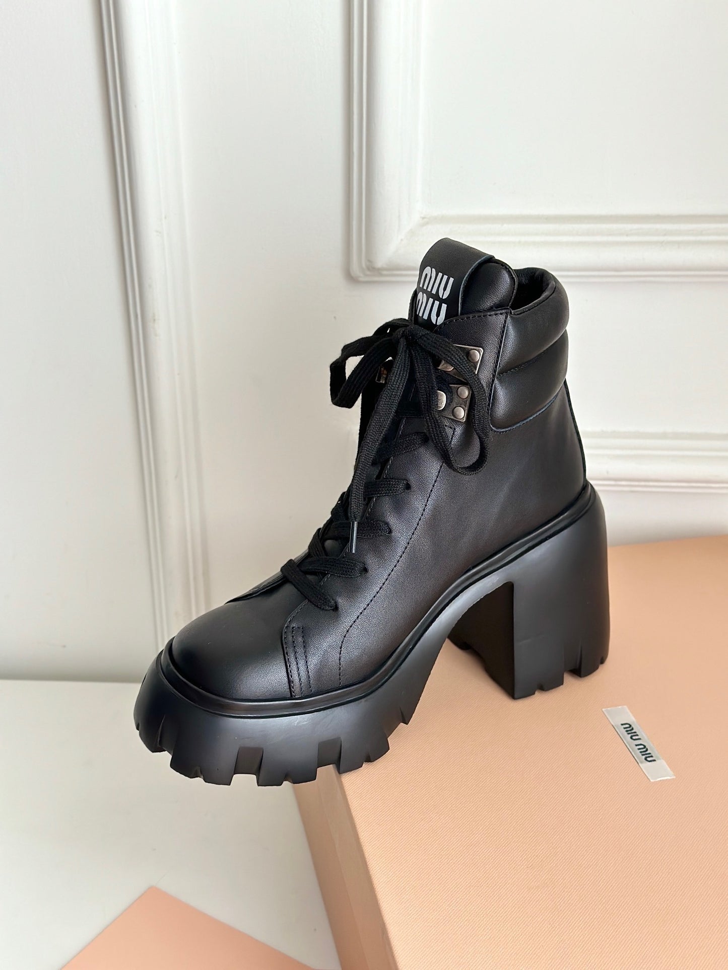 MIU M BOOTS