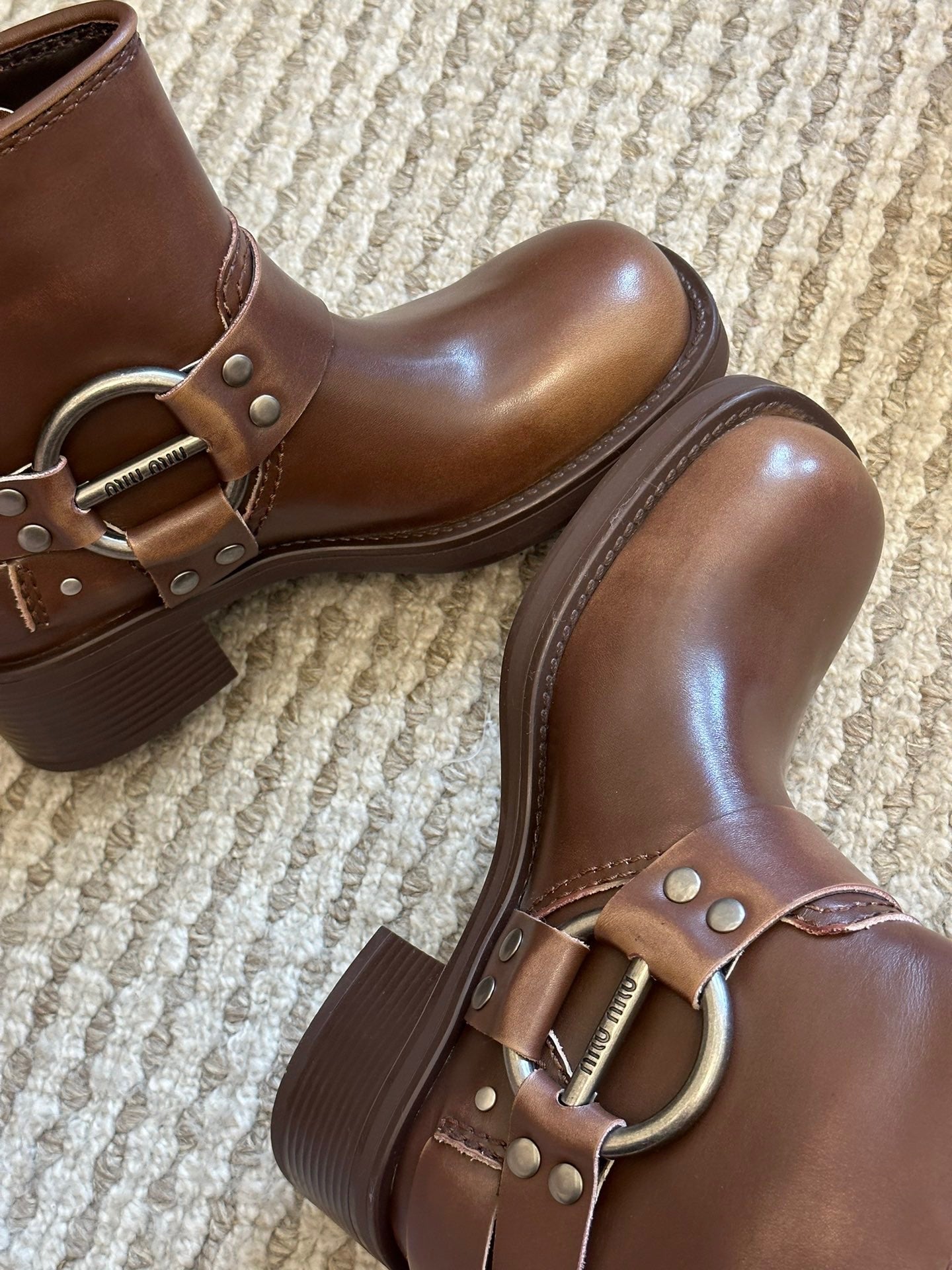 MIU M BOOTS