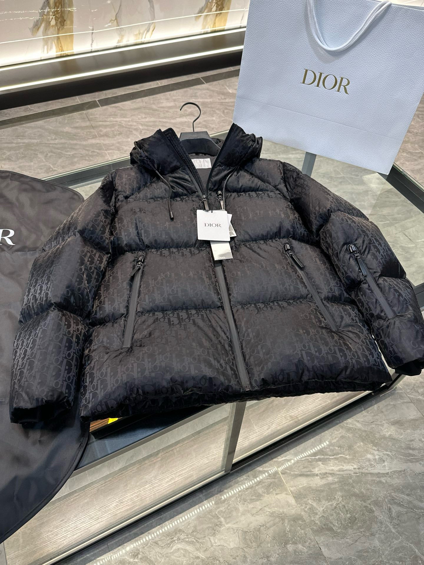 CD OBLIQUE JACKET