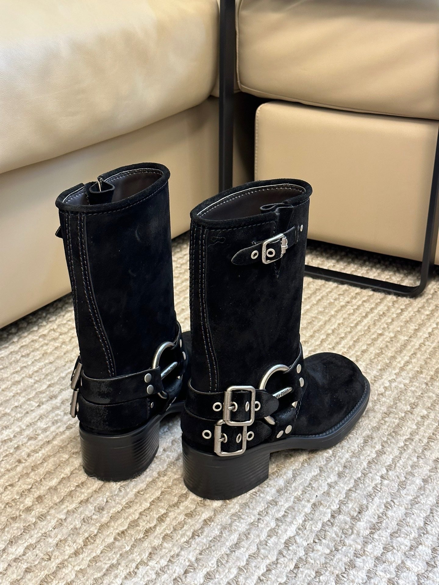 MIU M BOOTS