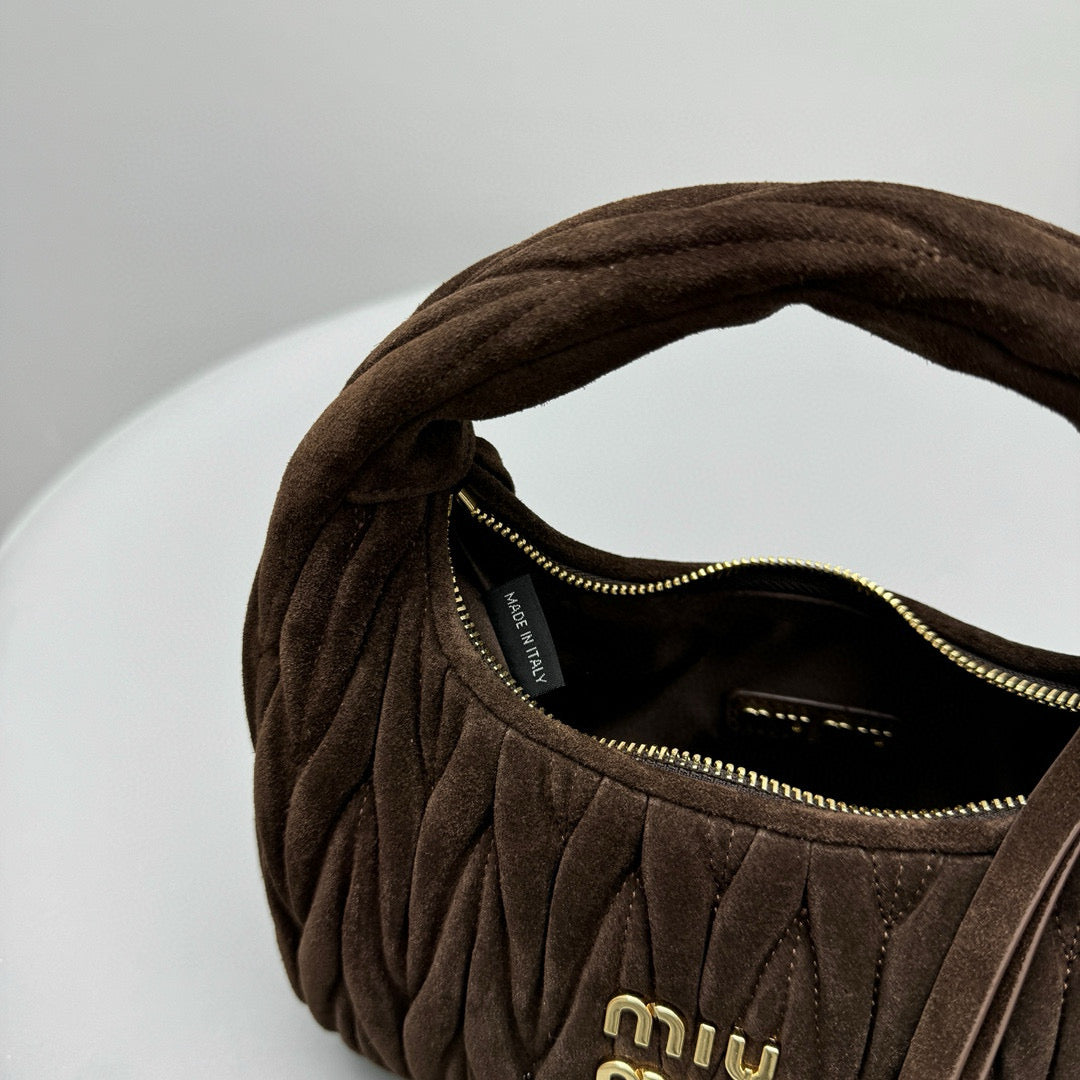 MIU M WANDER MINI HOBO BAG