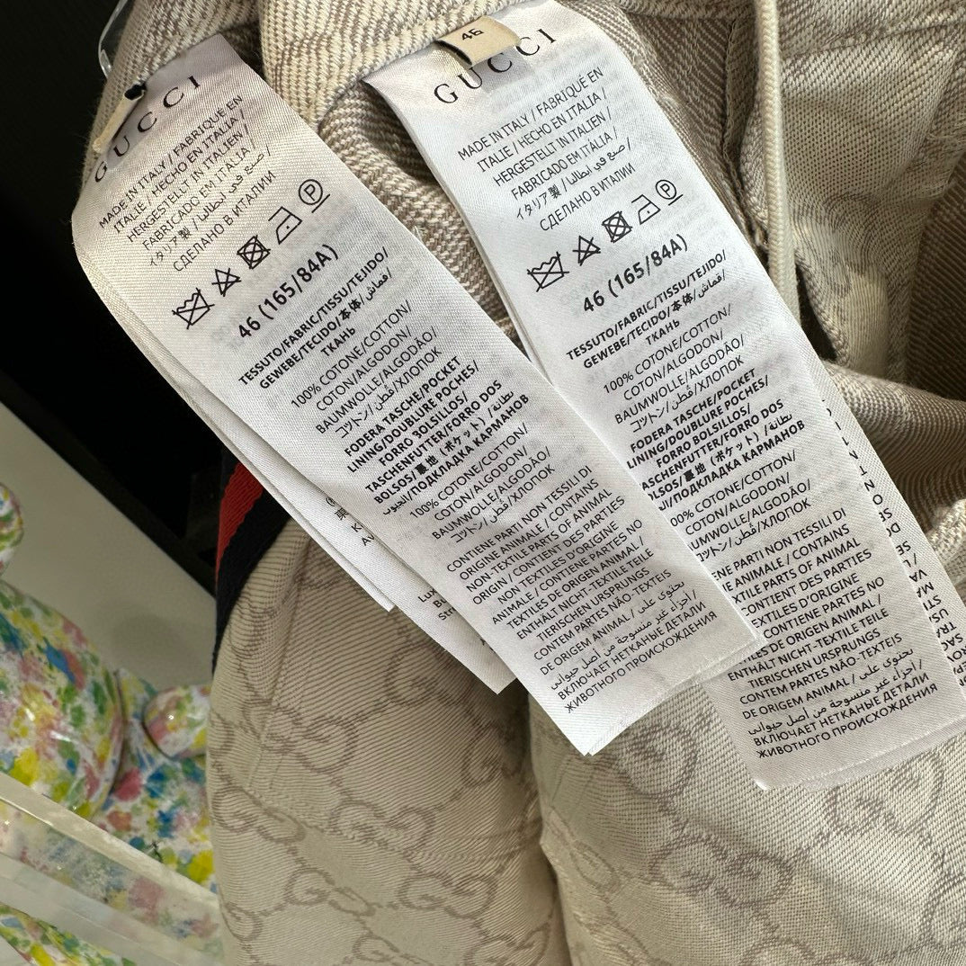 GG DENIM SHORTS