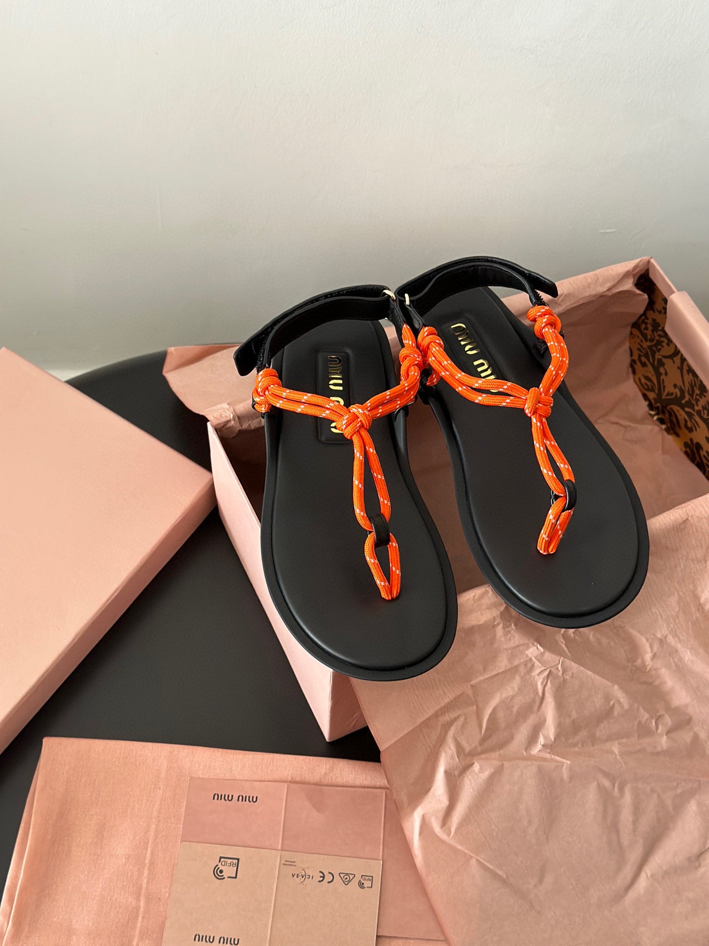 MIU M SANDALS