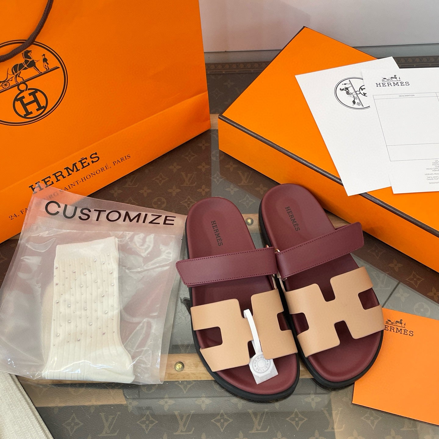 HERM CHYPRE SANDALS