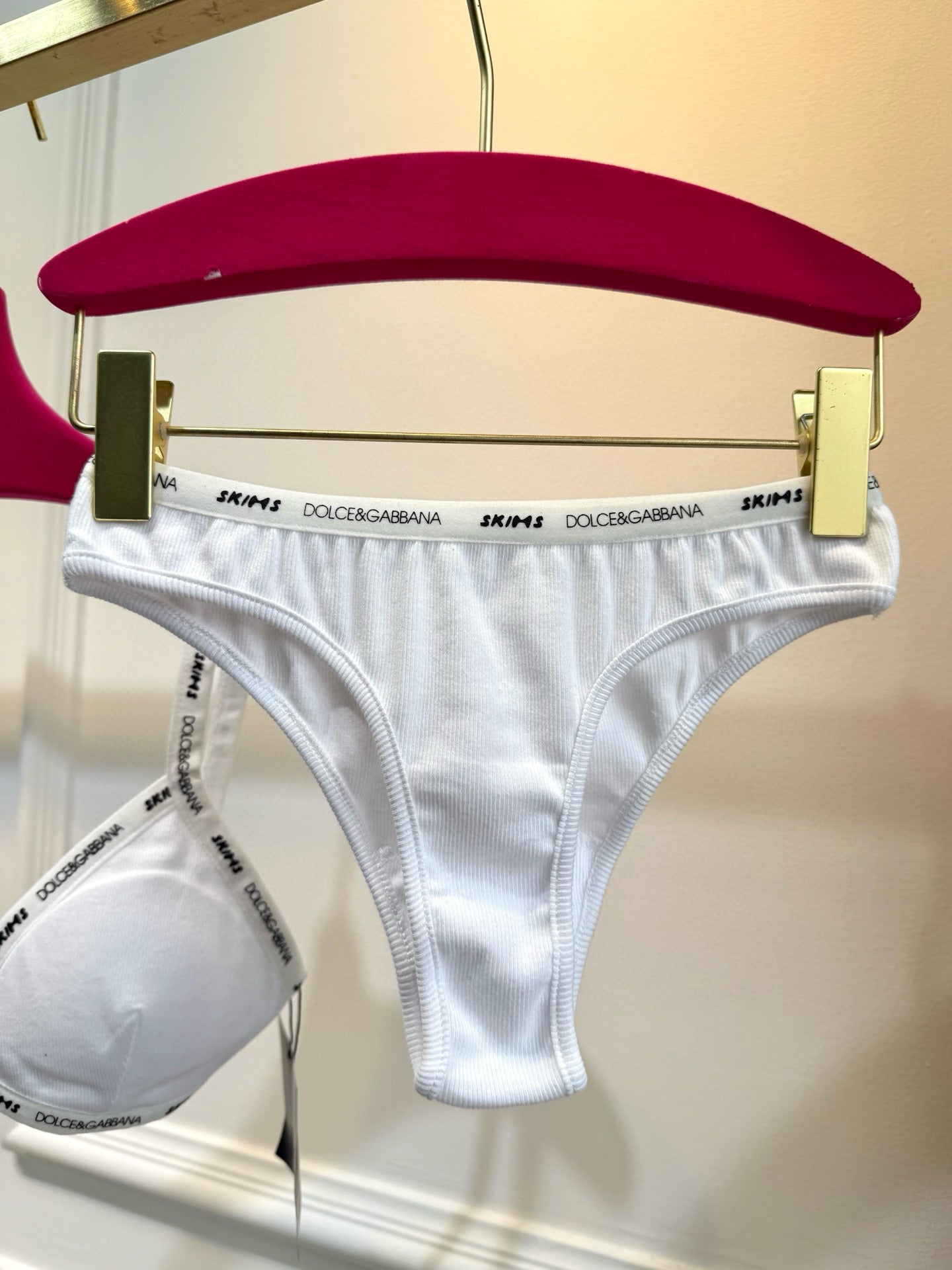 SKIMS x DG BRA SET