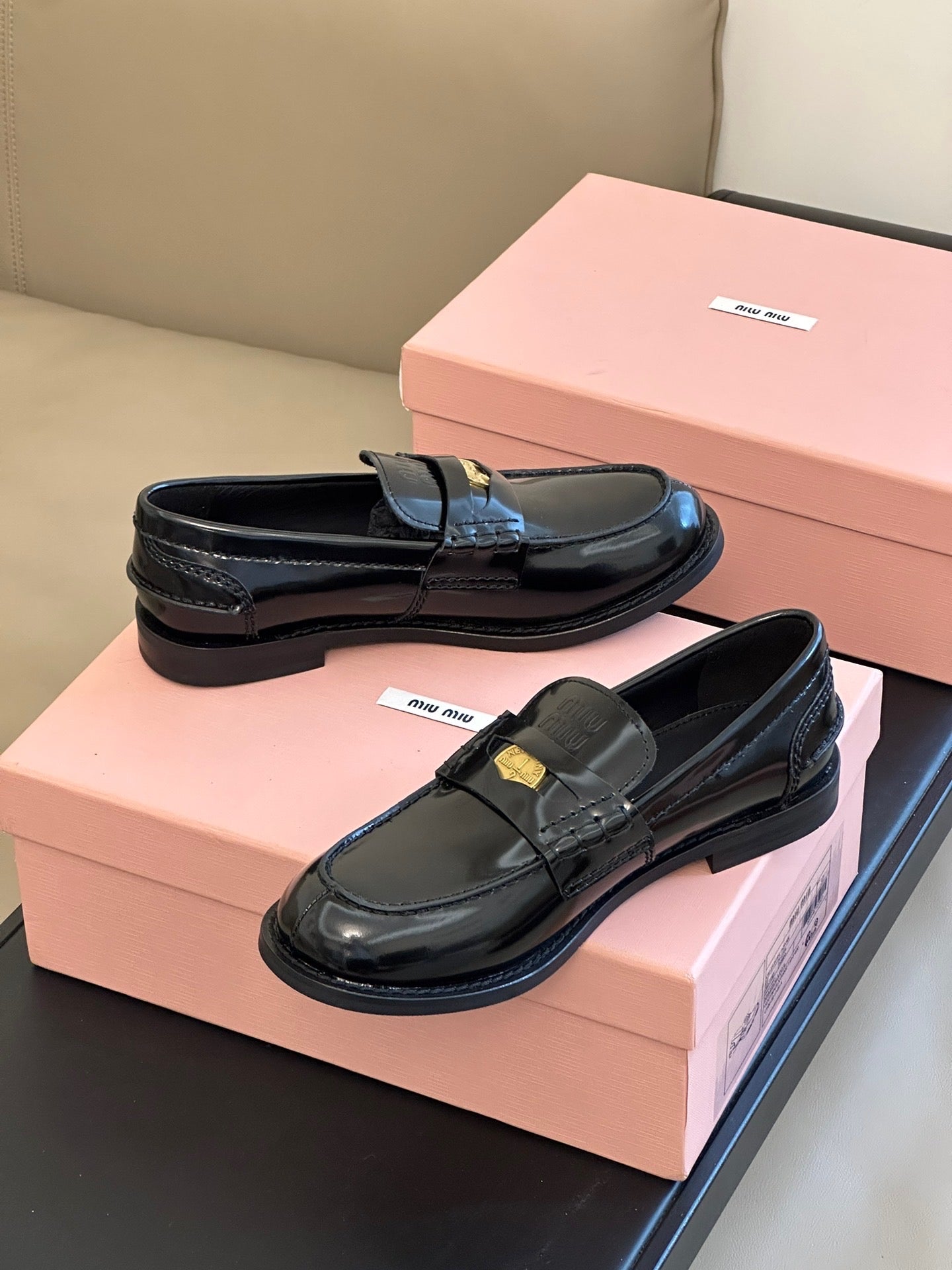 MIU M LOAFERS