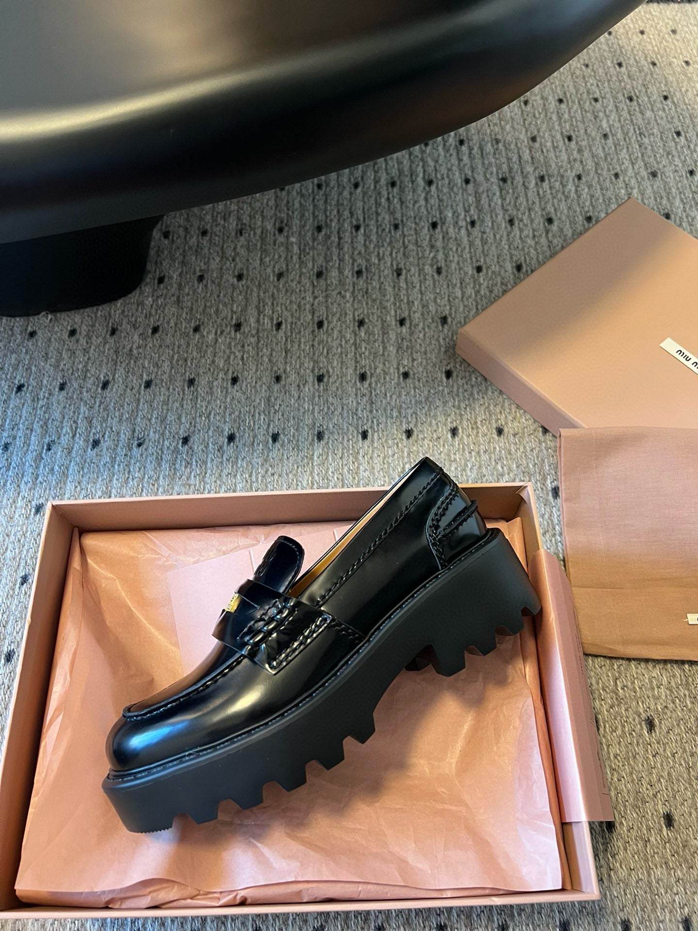 MIU M LOAFERS