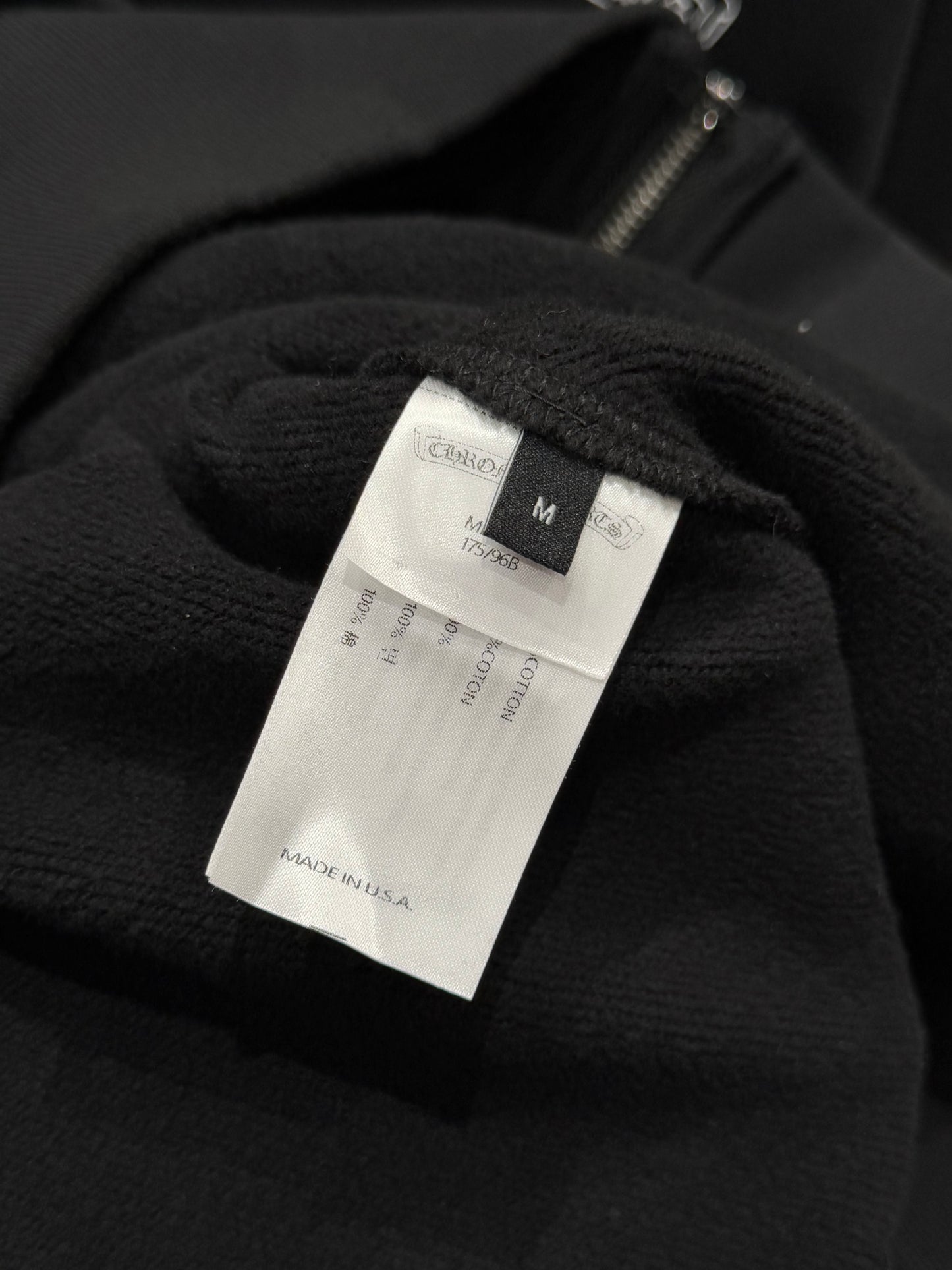 CHROME H ZIP HOODIE
