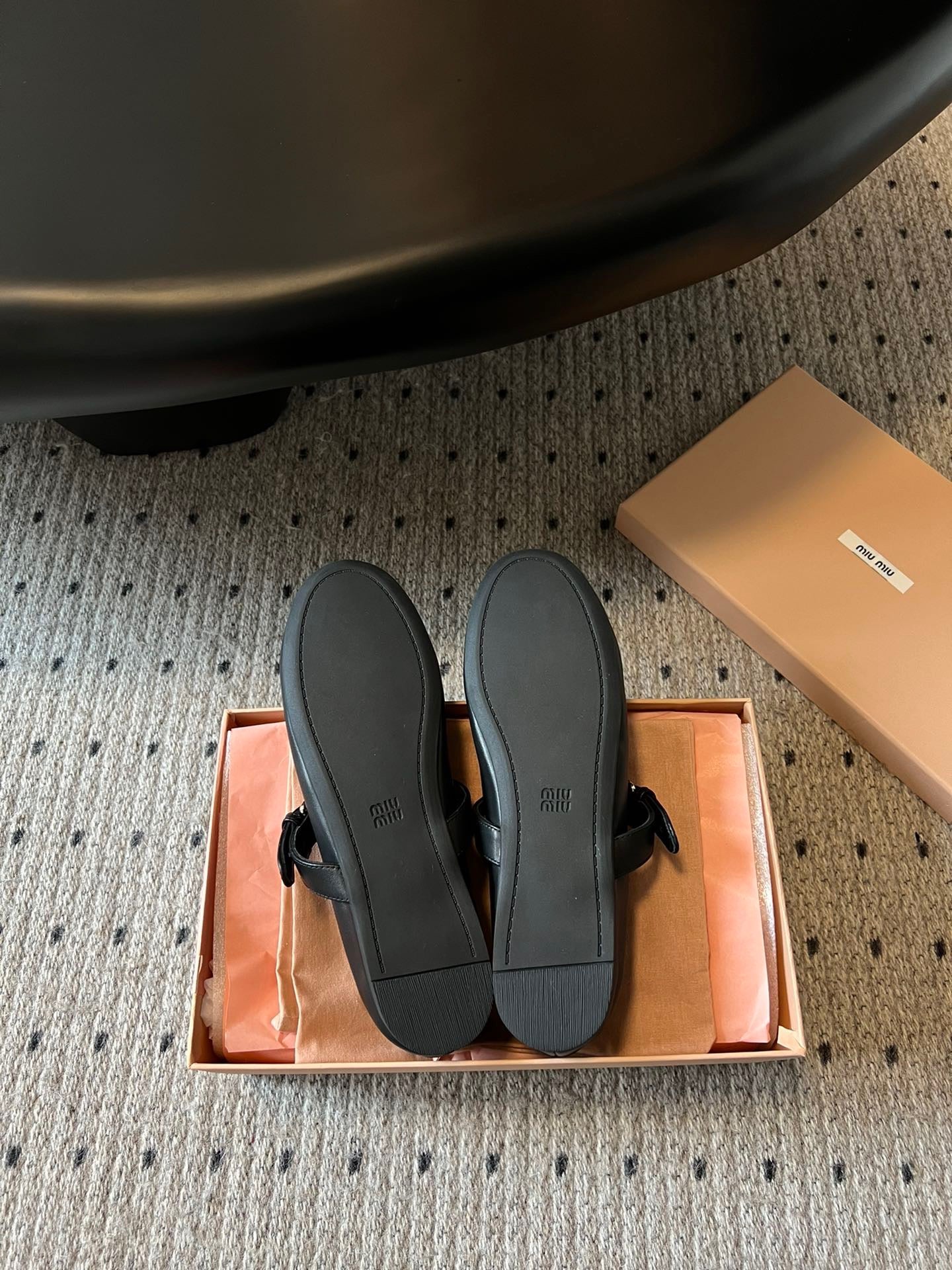 MIU M BALLERINA FLATS