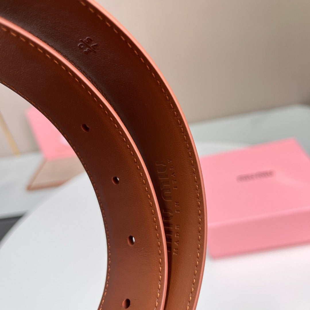 MIU M BELT 3.5 CM