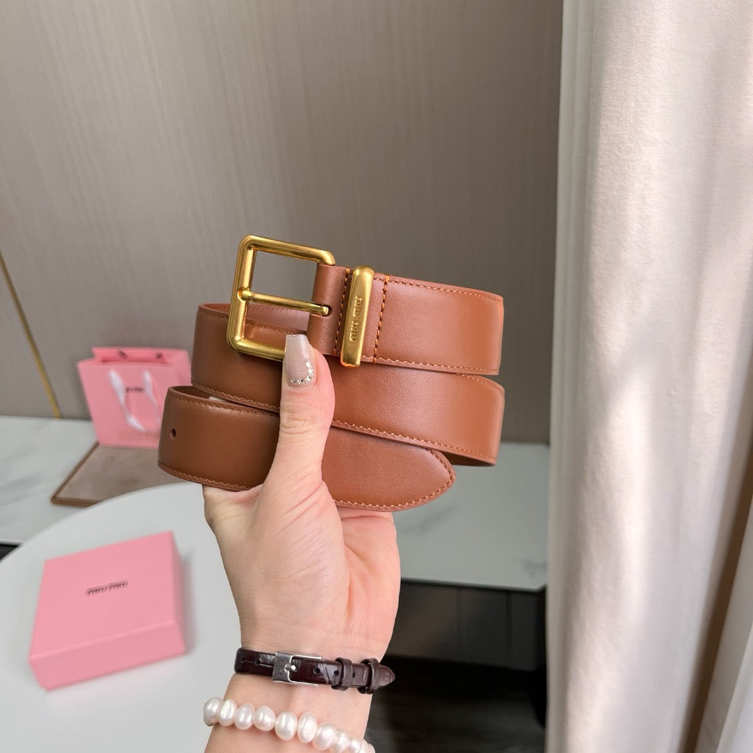 MIU M BELT 3.5 CM
