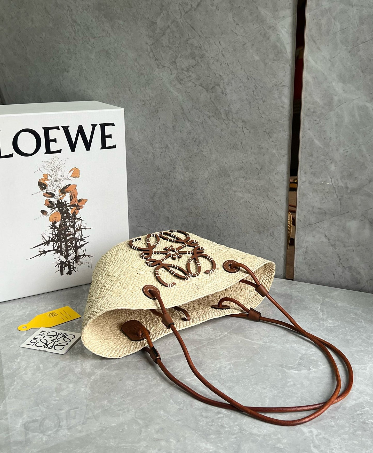 LOEW LARGE FLAMENCO CLUTCH