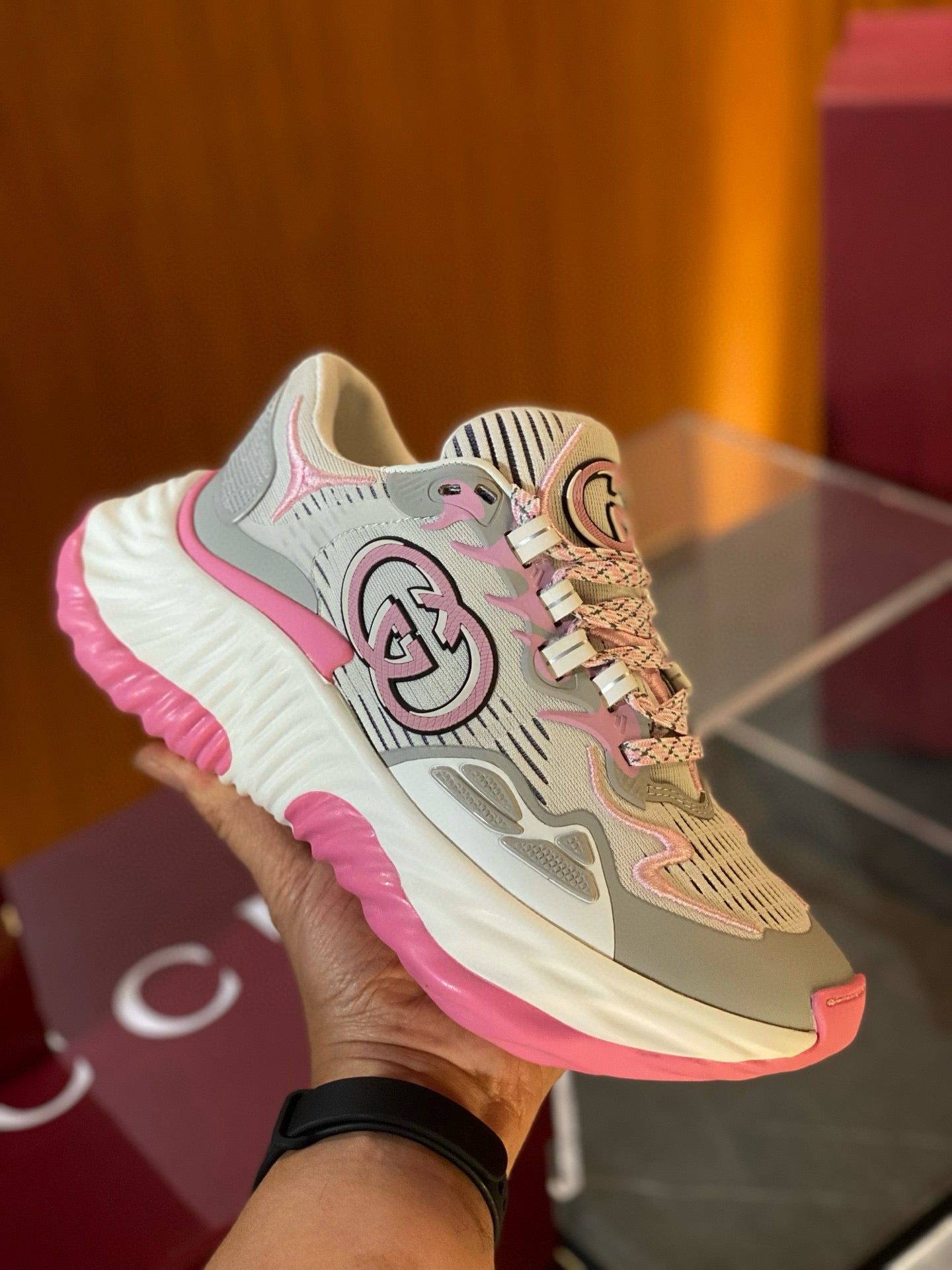 GG RIPPLE SNEAKERS