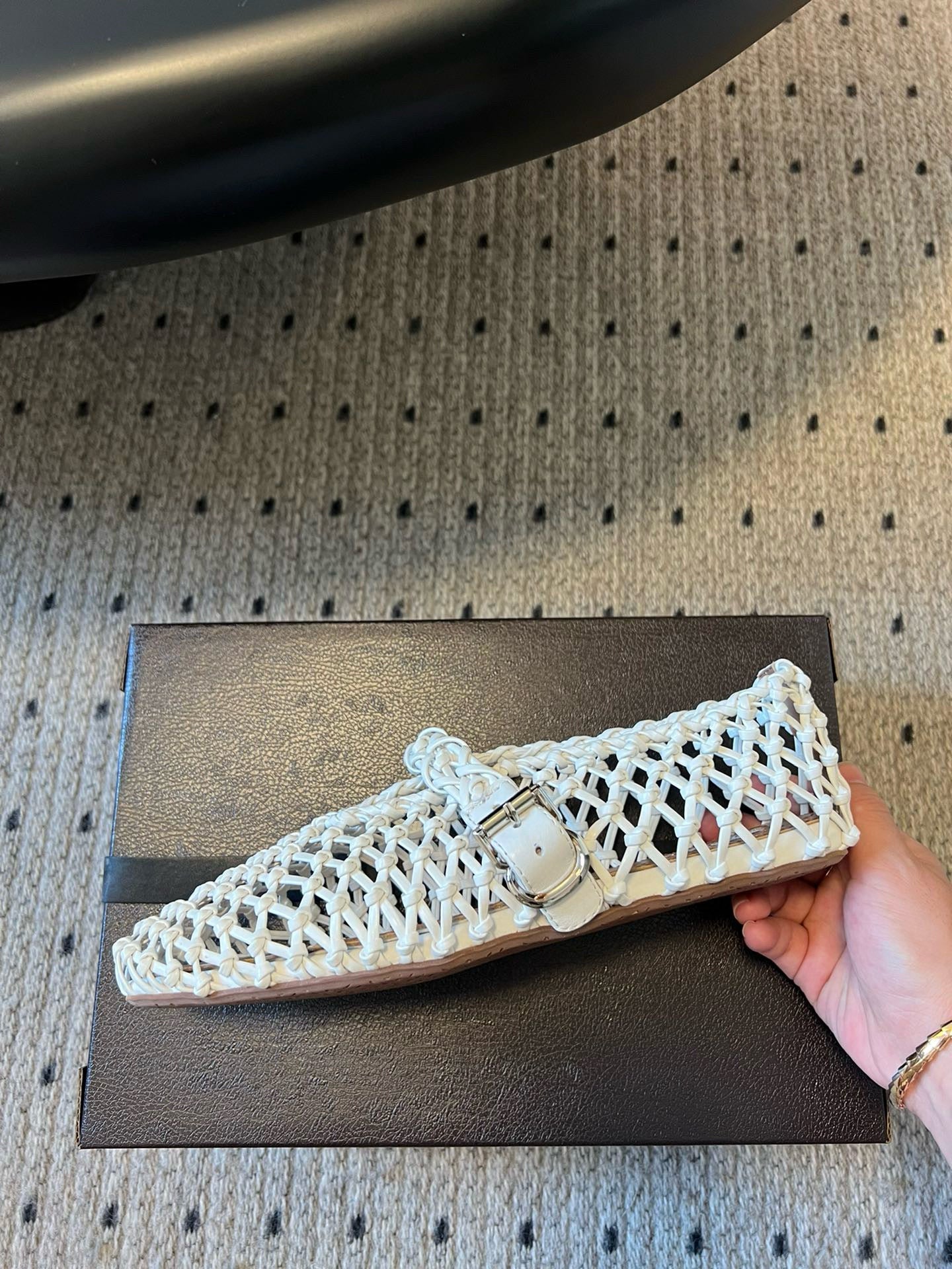 ALAIA BALLET FLATS