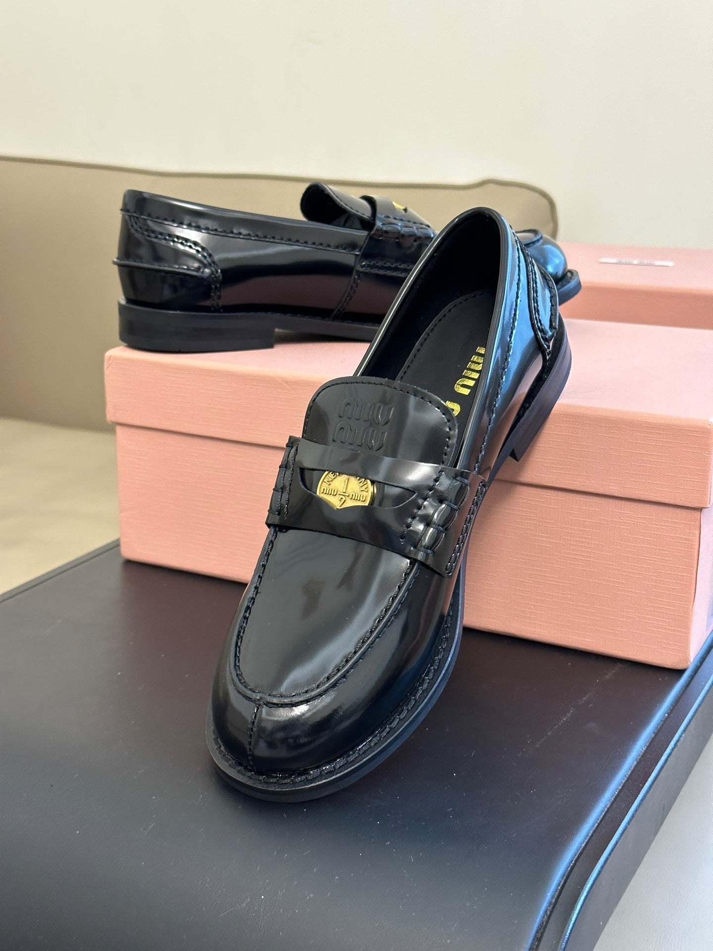 MIU M LOAFERS