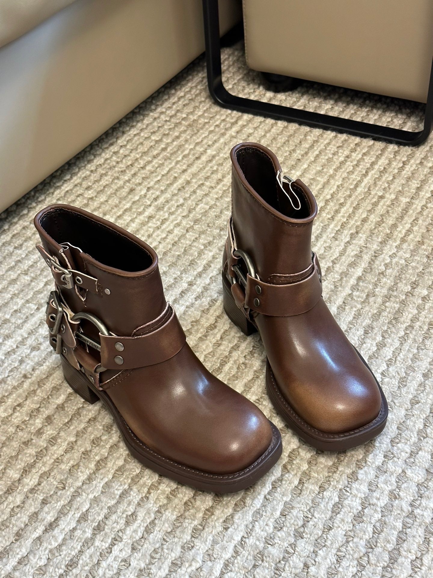 MIU M BOOTS