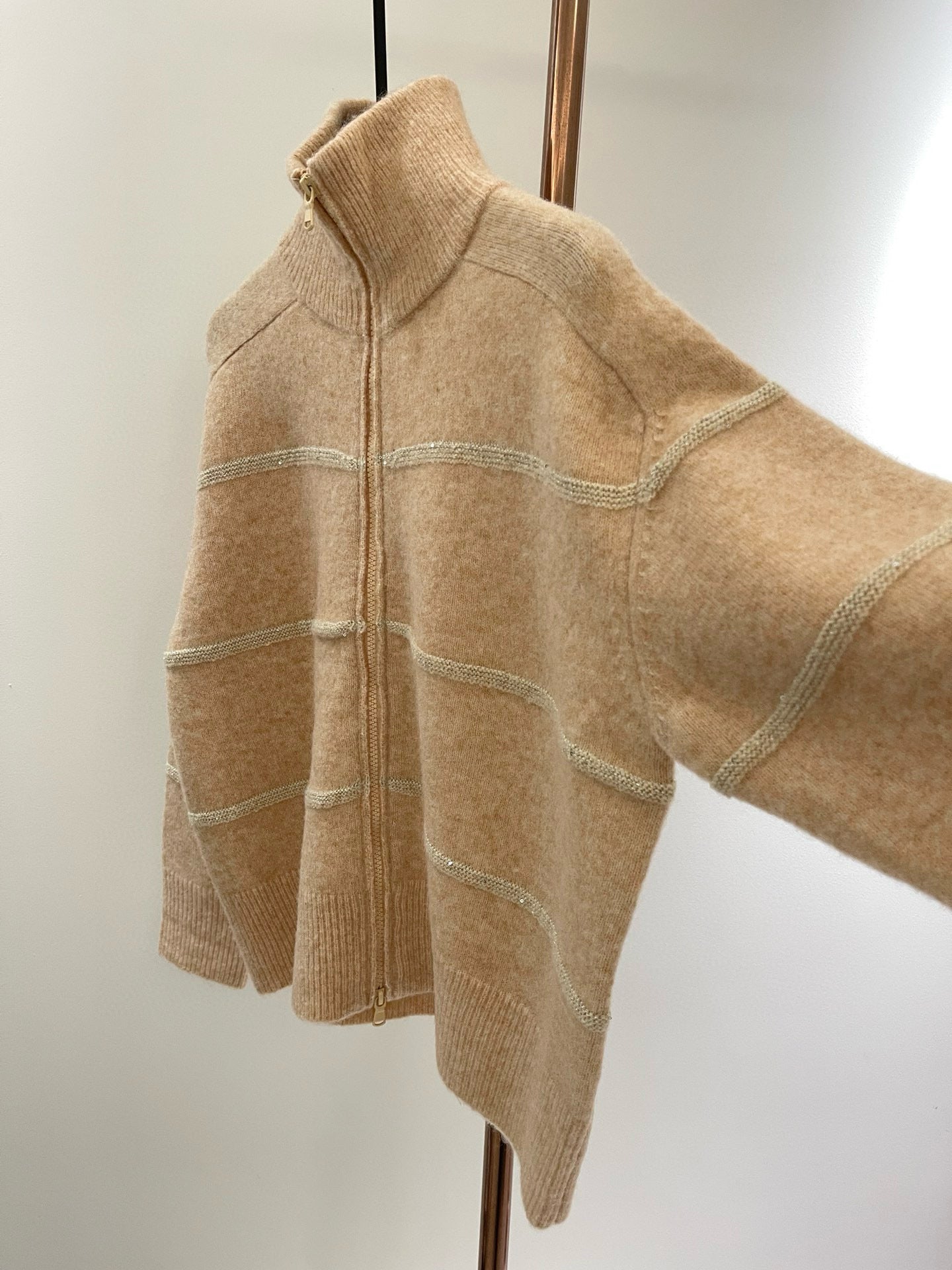 BRUNELLO C ZIP CARDIGAN