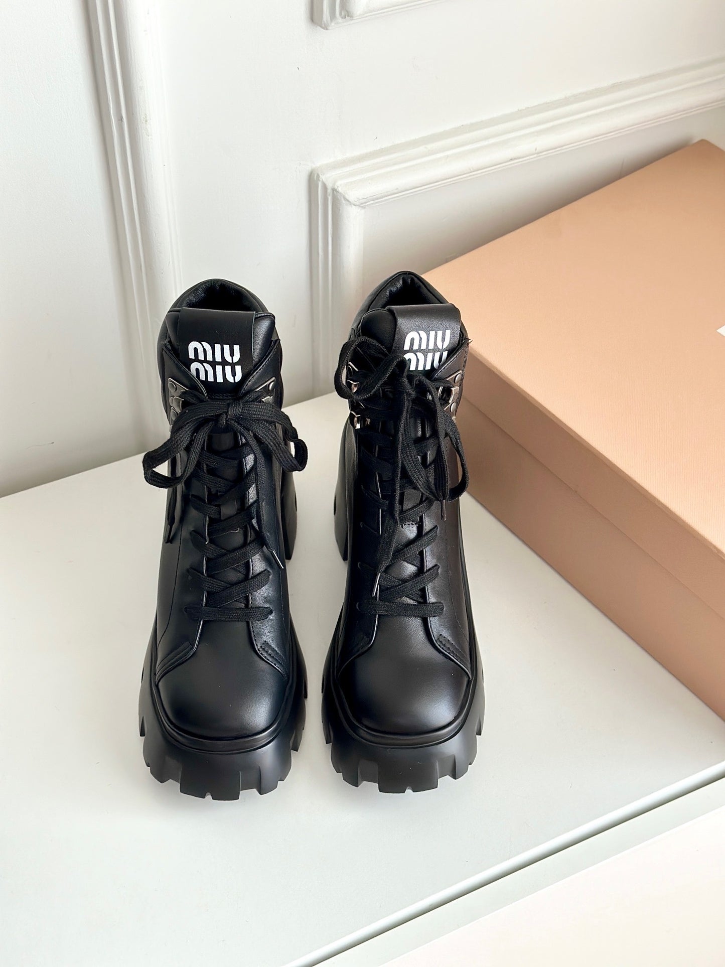 MIU M BOOTS