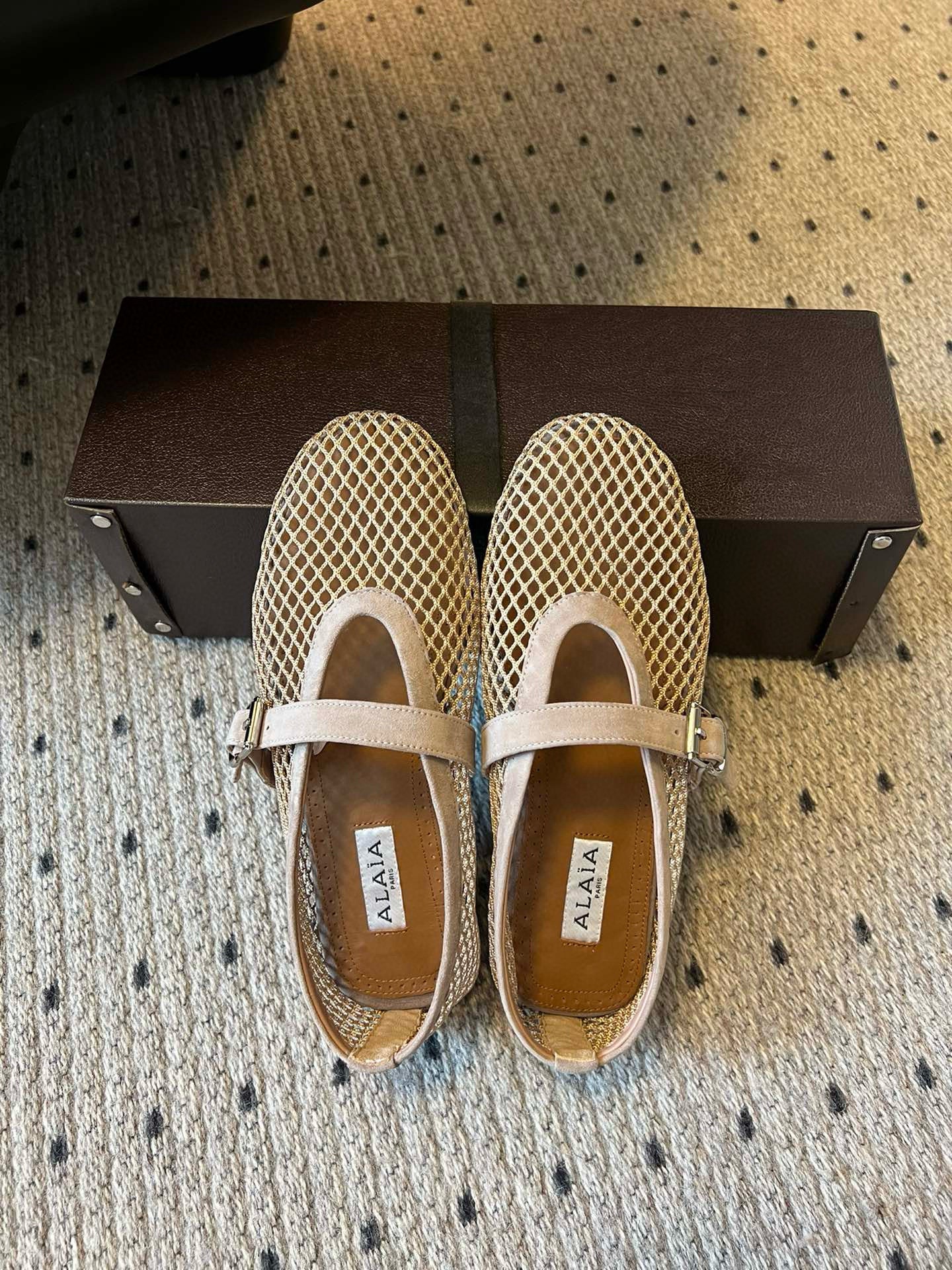 ALAIA BALLET FLATS