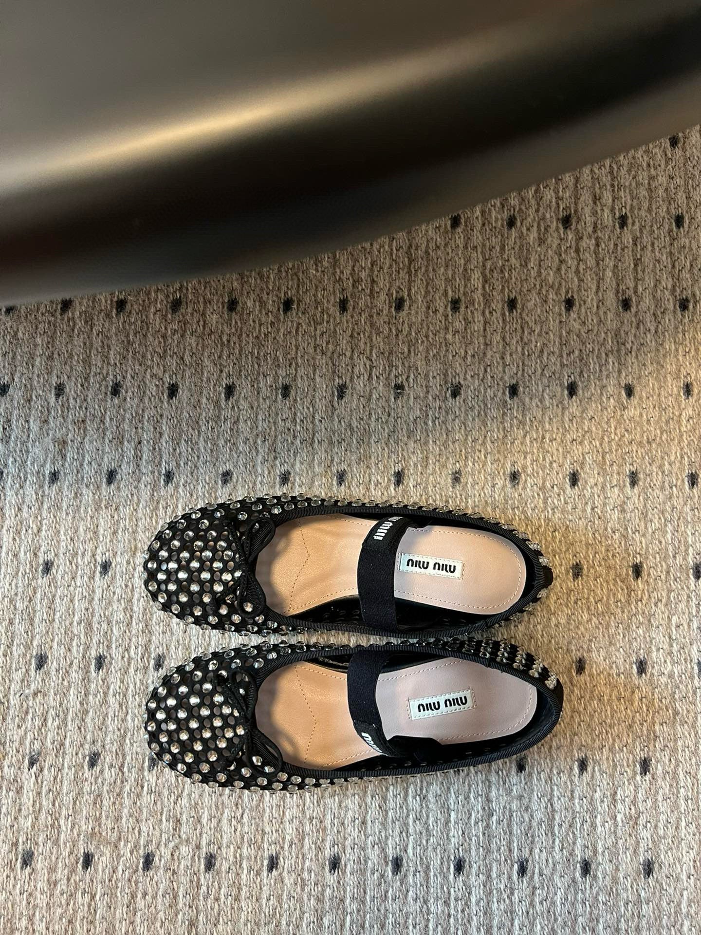 MIU M BALLET FLATS